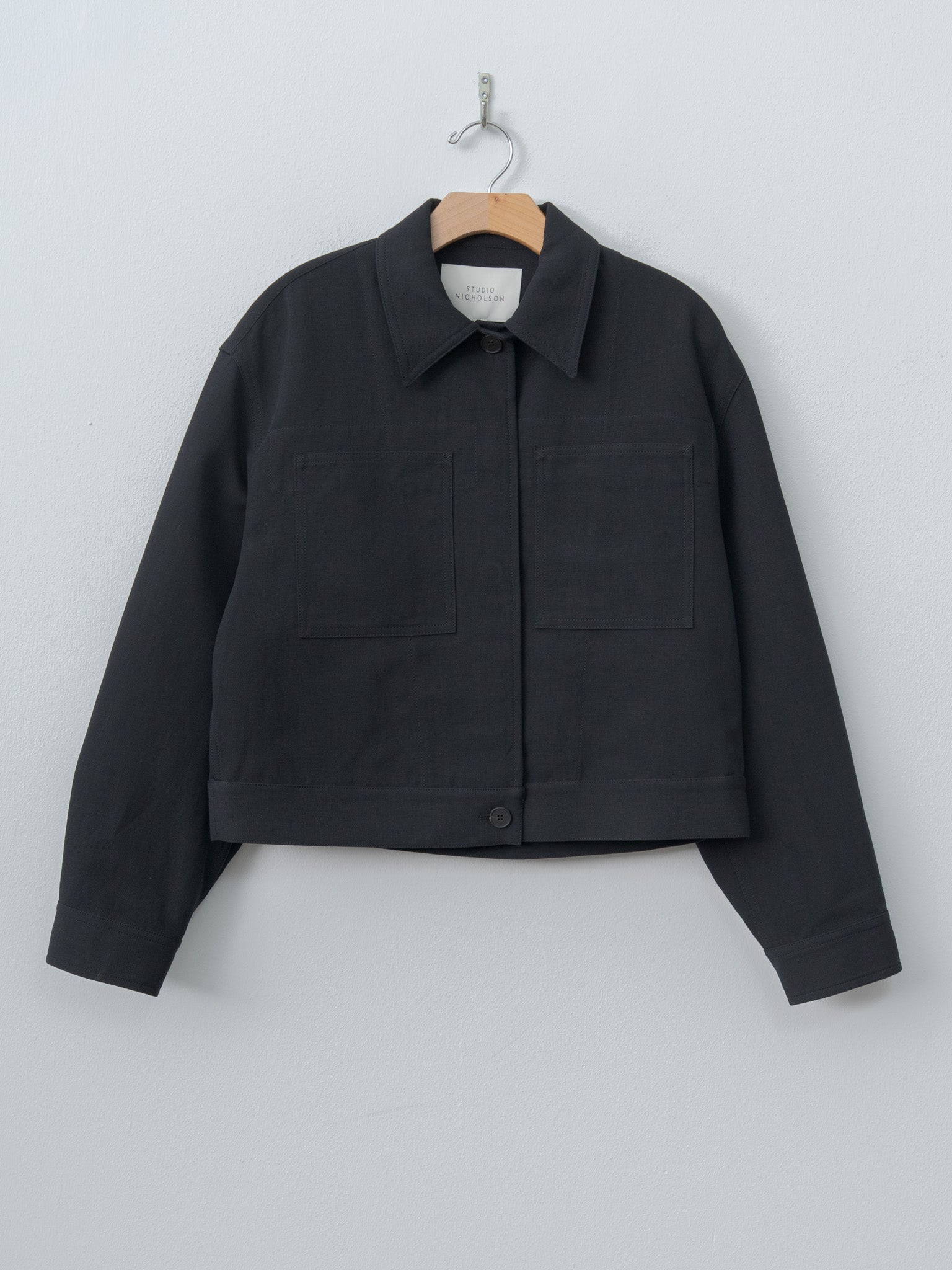 Namu Shop - Studio Nicholson CALDER Jacket - Black