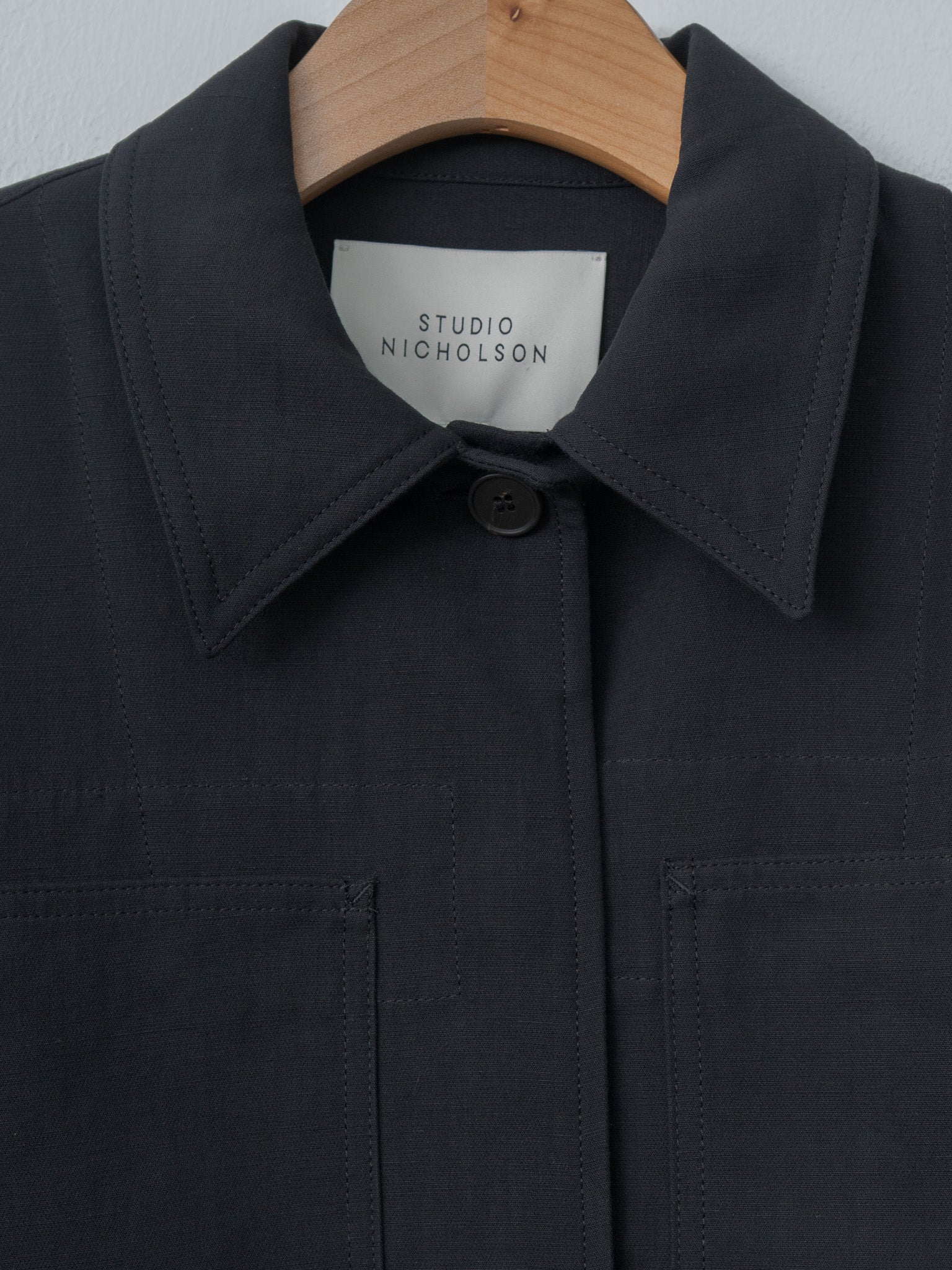Namu Shop - Studio Nicholson CALDER Jacket - Black