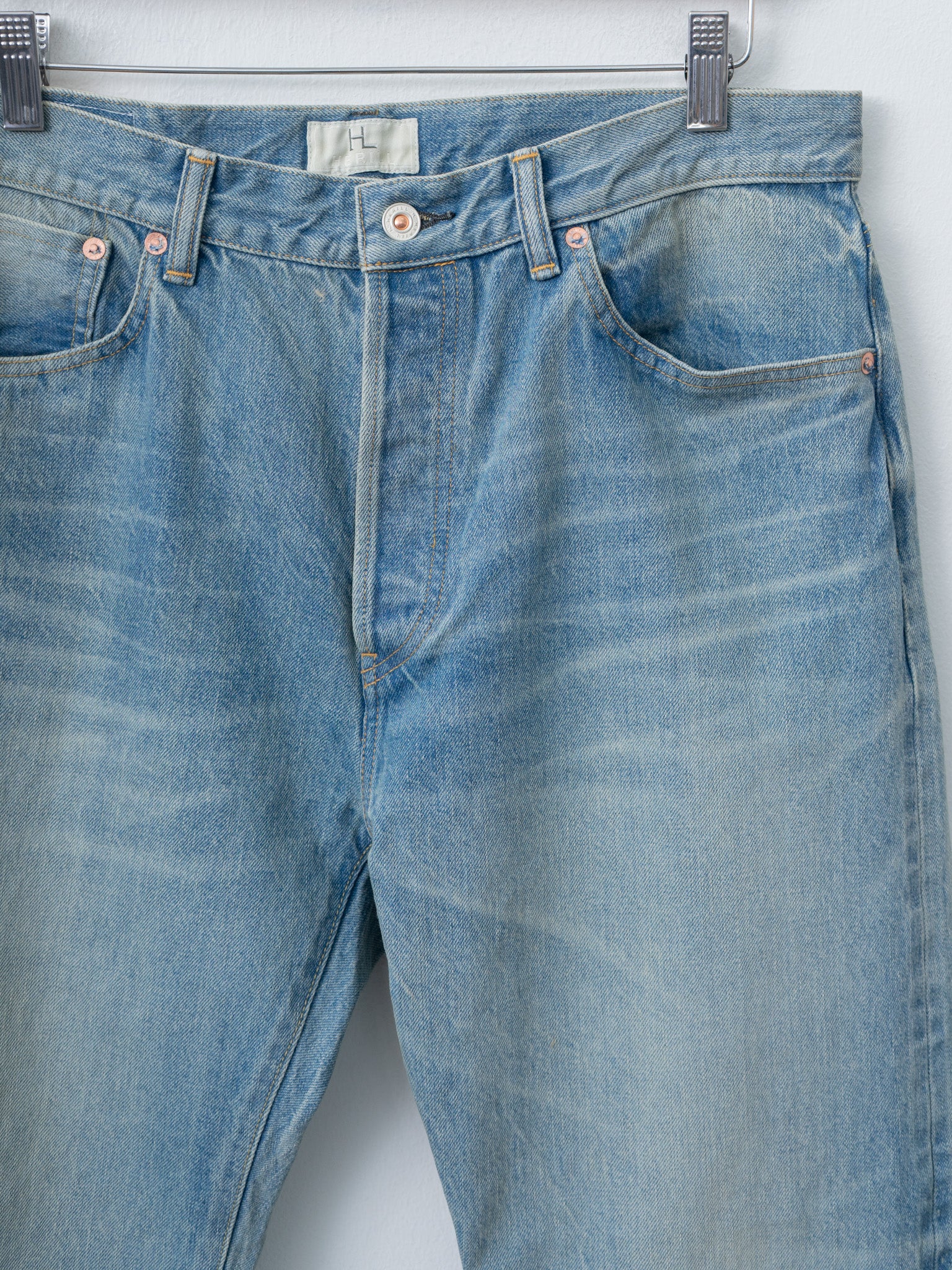 Namu Shop - Herill HL Regular Denim - Light Vintage Worn