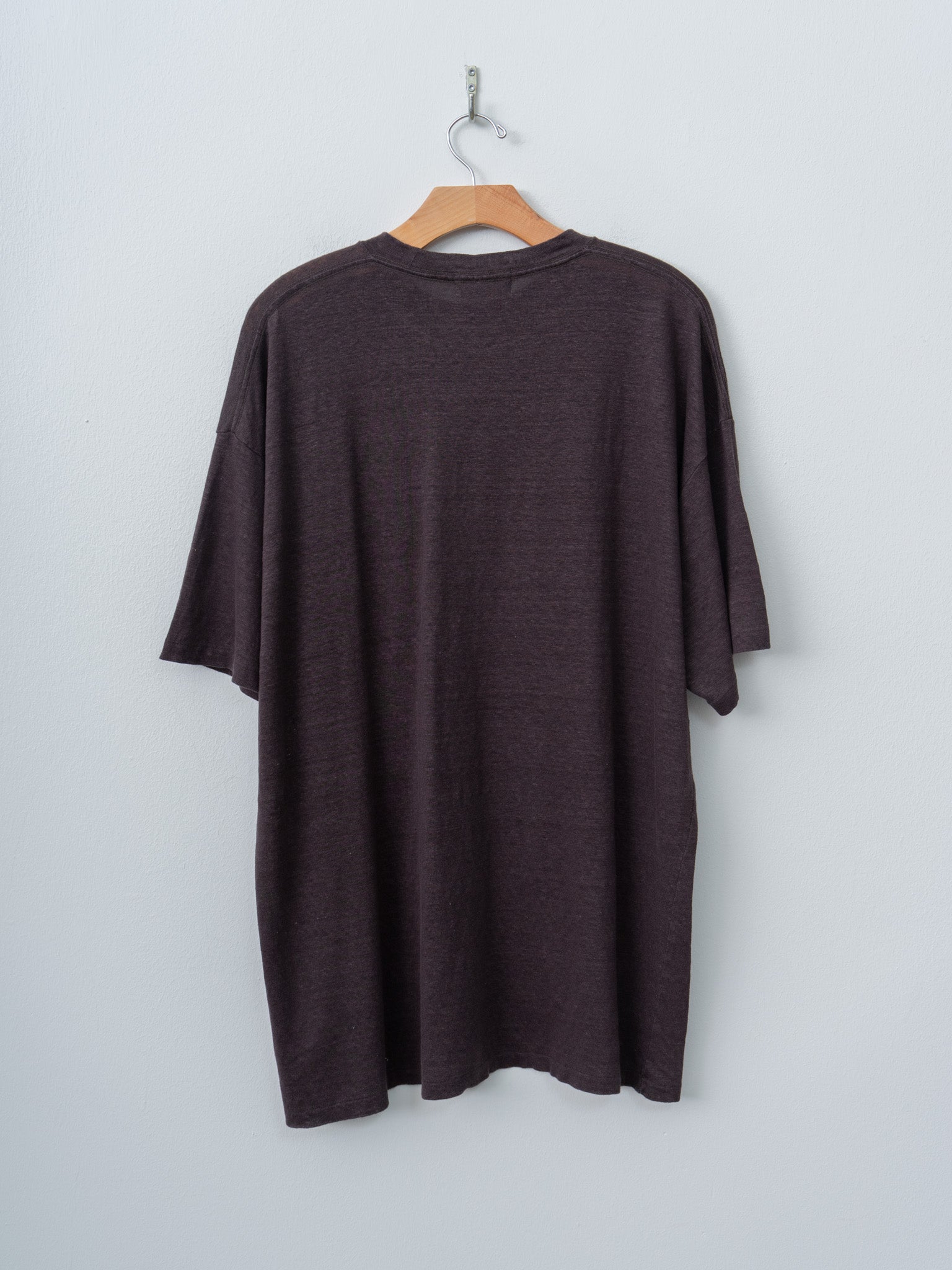Namu Shop - Herill Linen T-Shirt - Brown
