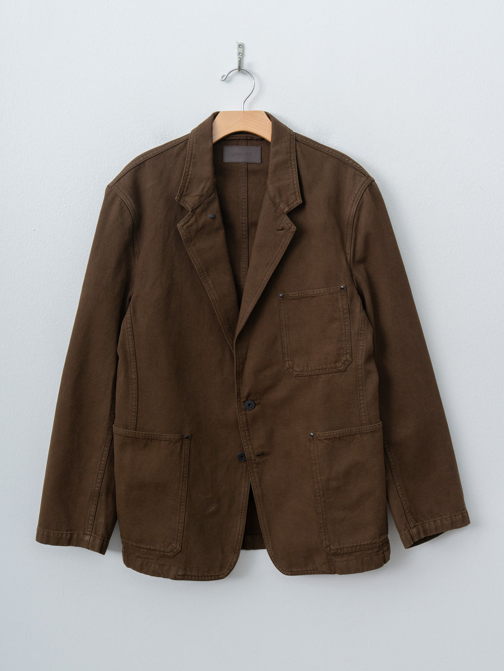 Namu Shop - Lemaire SB Tailored Jacket - Cacao