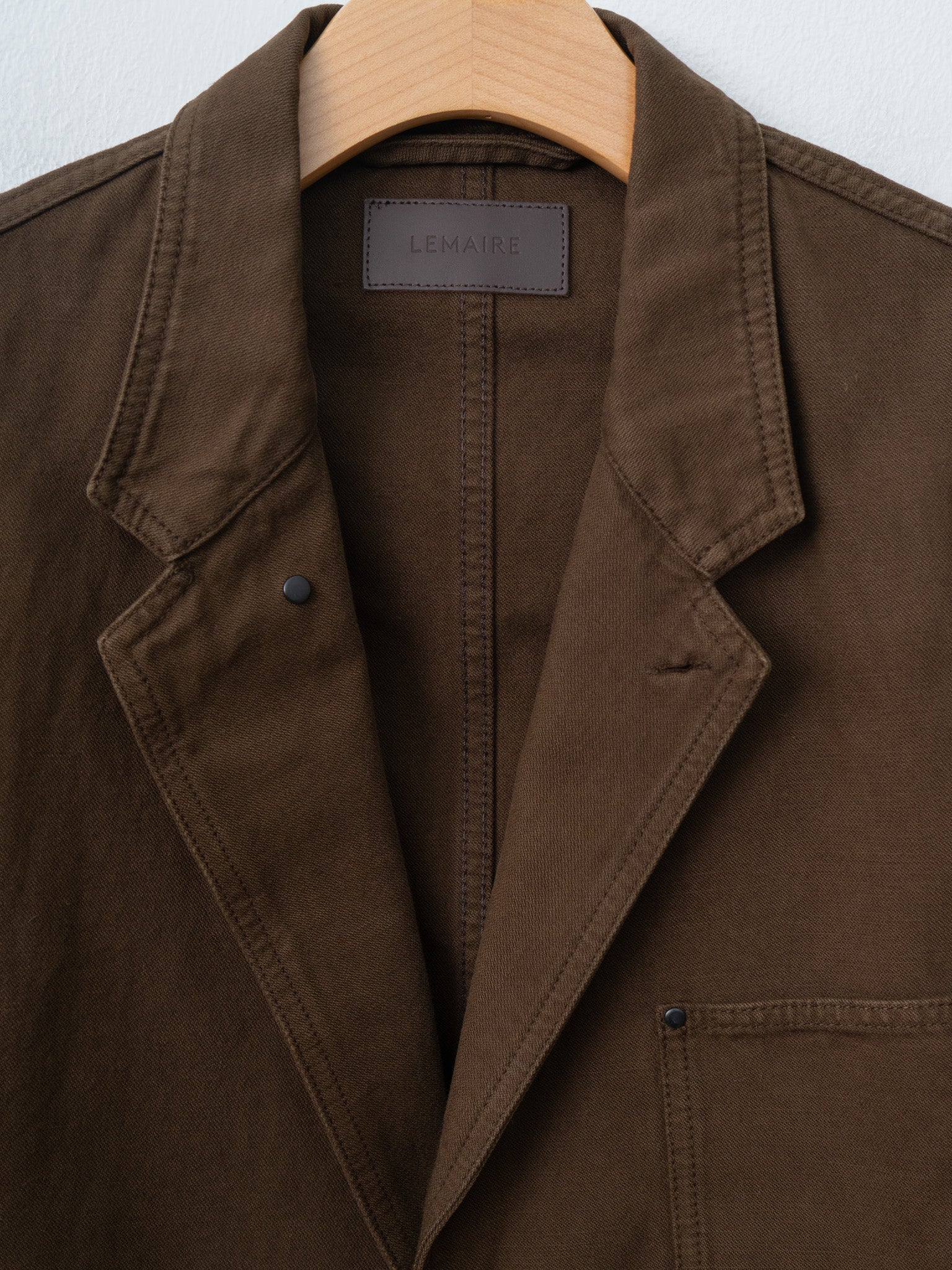 Namu Shop - Lemaire SB Tailored Jacket - Cacao