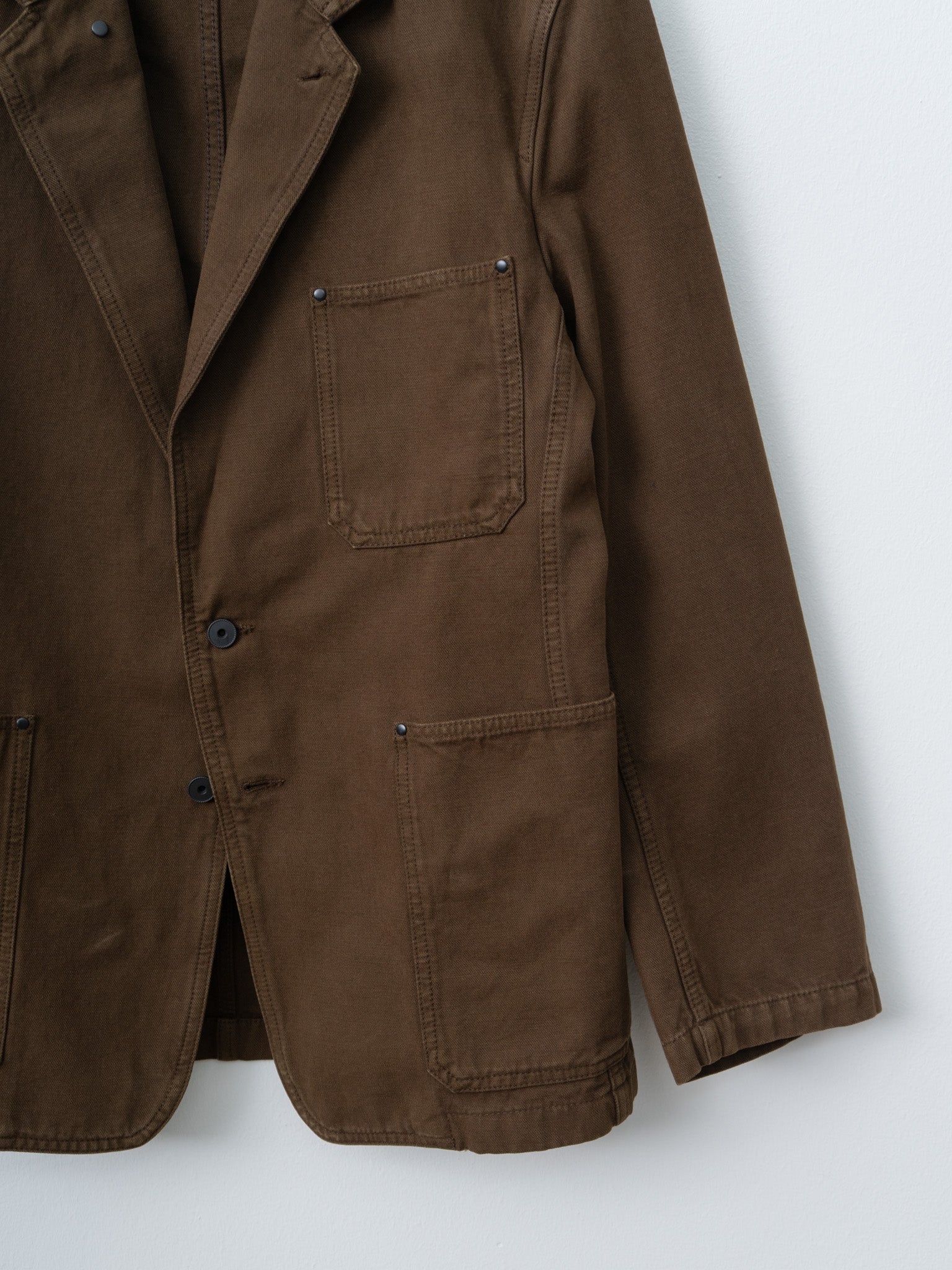 Namu Shop - Lemaire SB Tailored Jacket - Cacao