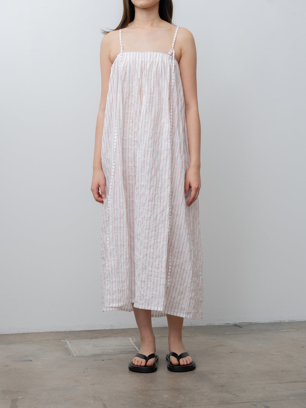 Namu Shop - Eleph Ito Dress - White | Red