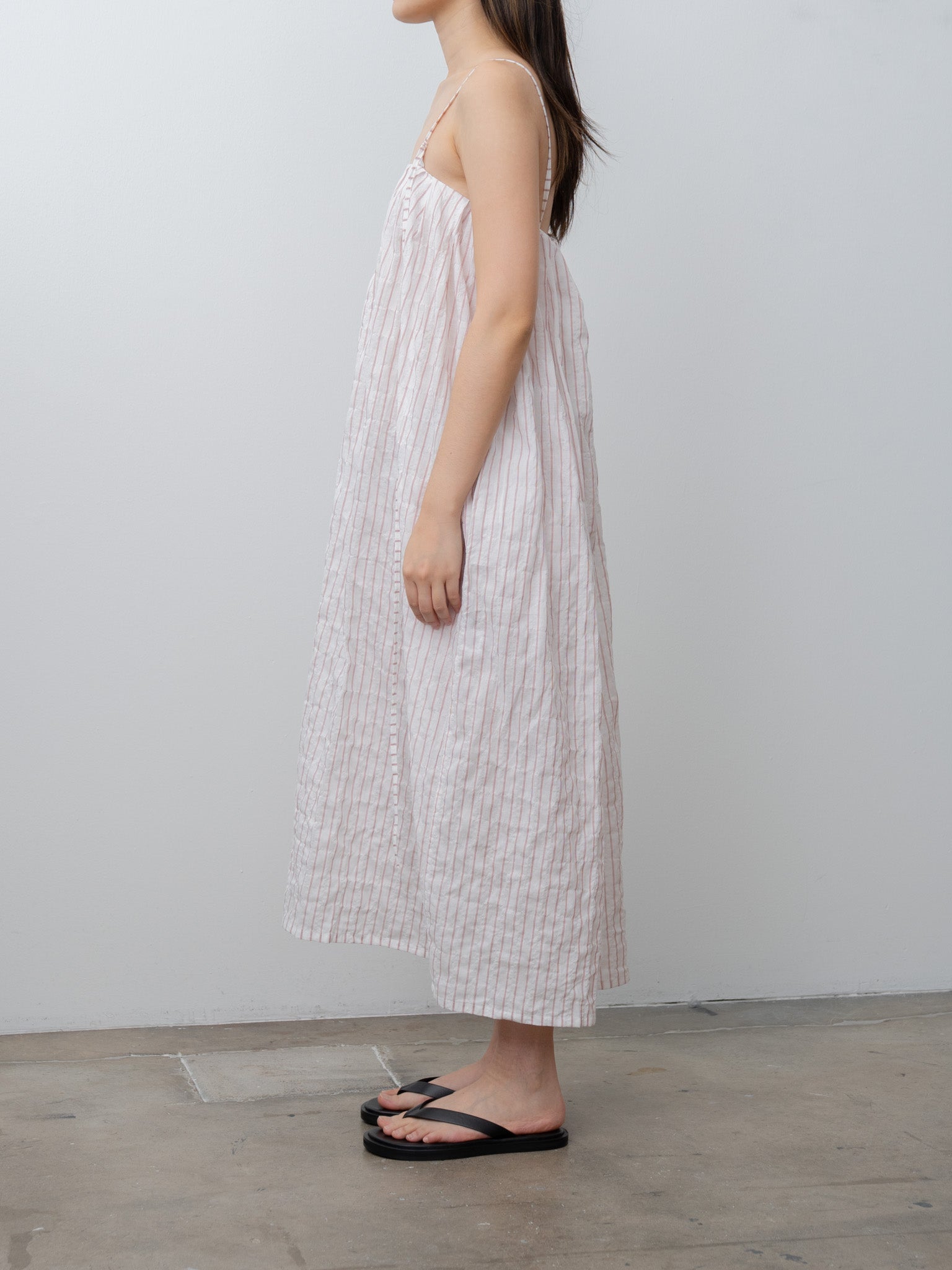 Namu Shop - Eleph Ito Dress - White | Red