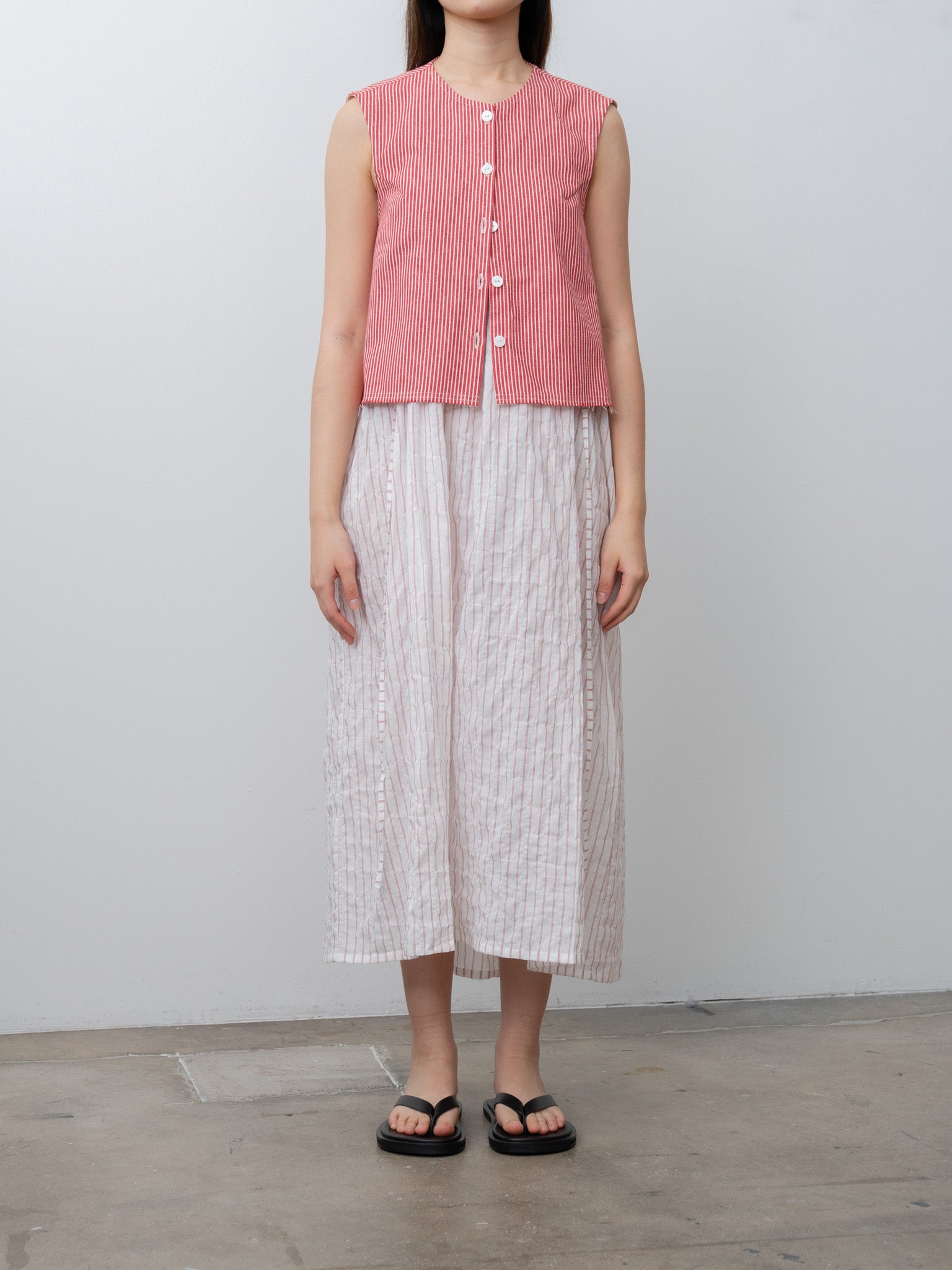 Namu Shop - Eleph A Cropped Top - Red