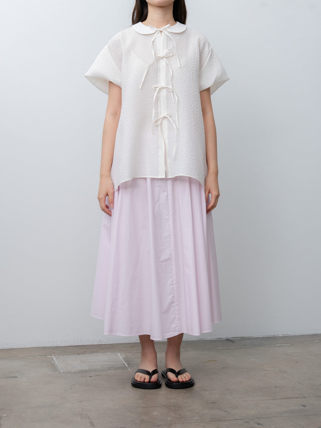 Namu Shop - Eleph Auntie Shirt - White