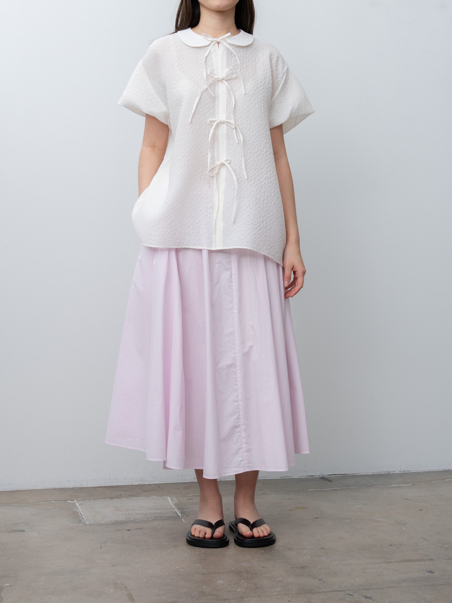 Namu Shop - Eleph Auntie Shirt - White