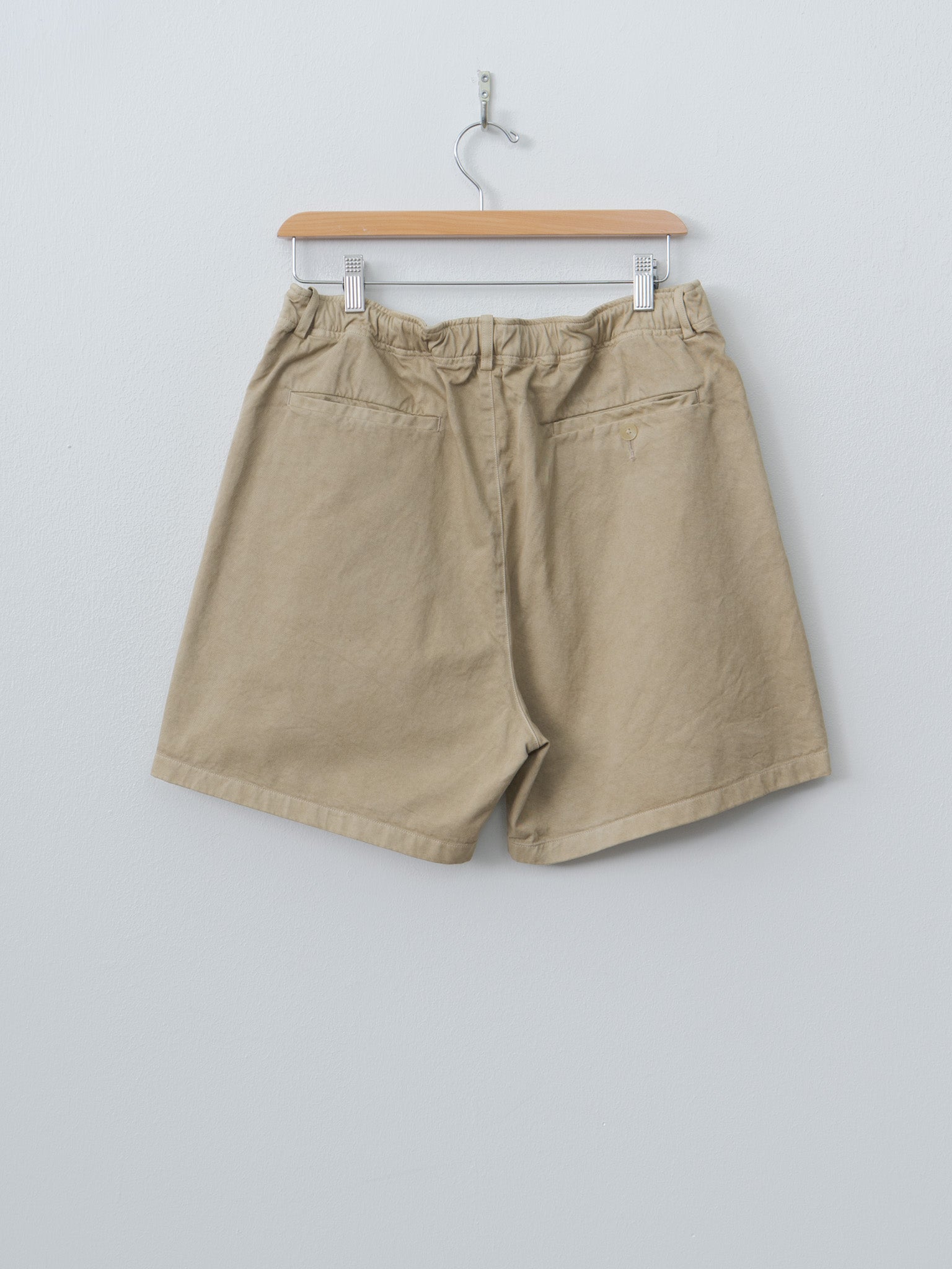 Namu Shop - Auralee Garment-Dyed Finx Light Chino Shorts - Beige
