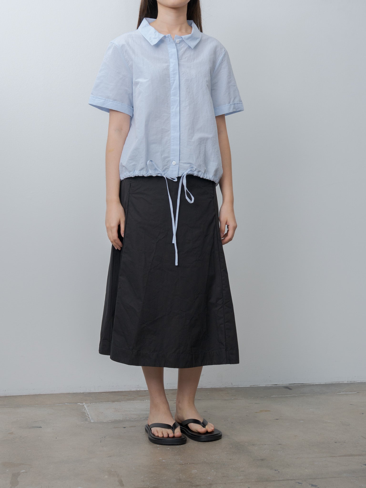 Namu Shop - Casey Casey A-Line Skirt - Black