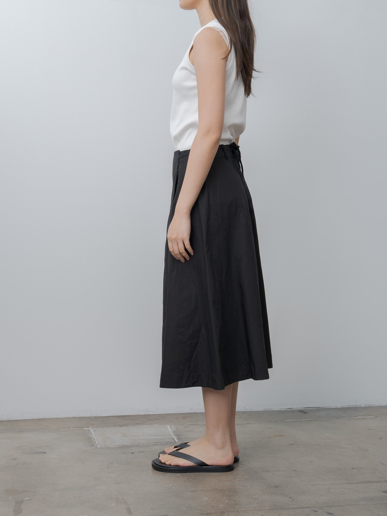 Namu Shop - Casey Casey A-Line Skirt - Black