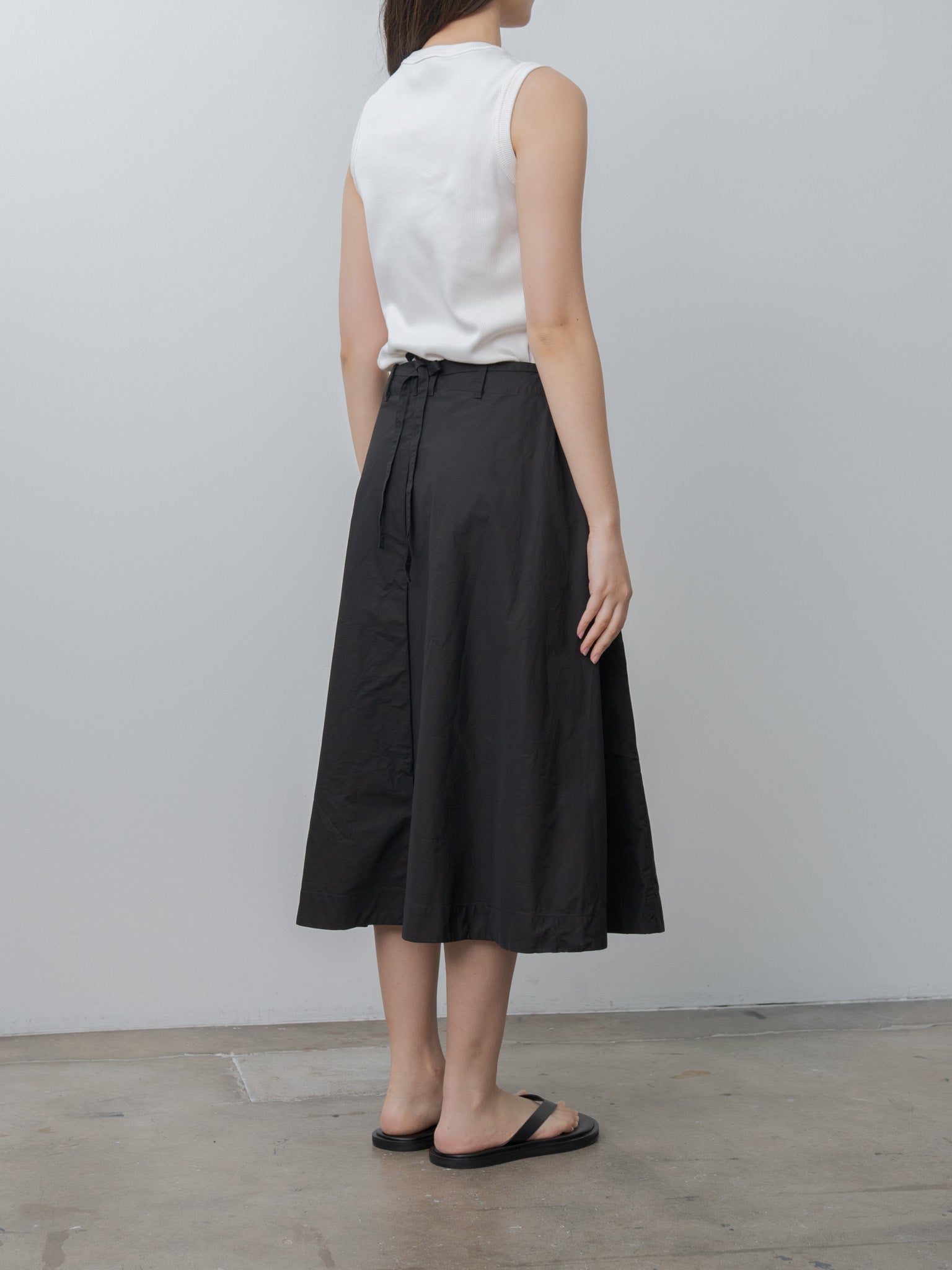 Namu Shop - Casey Casey A-Line Skirt - Black