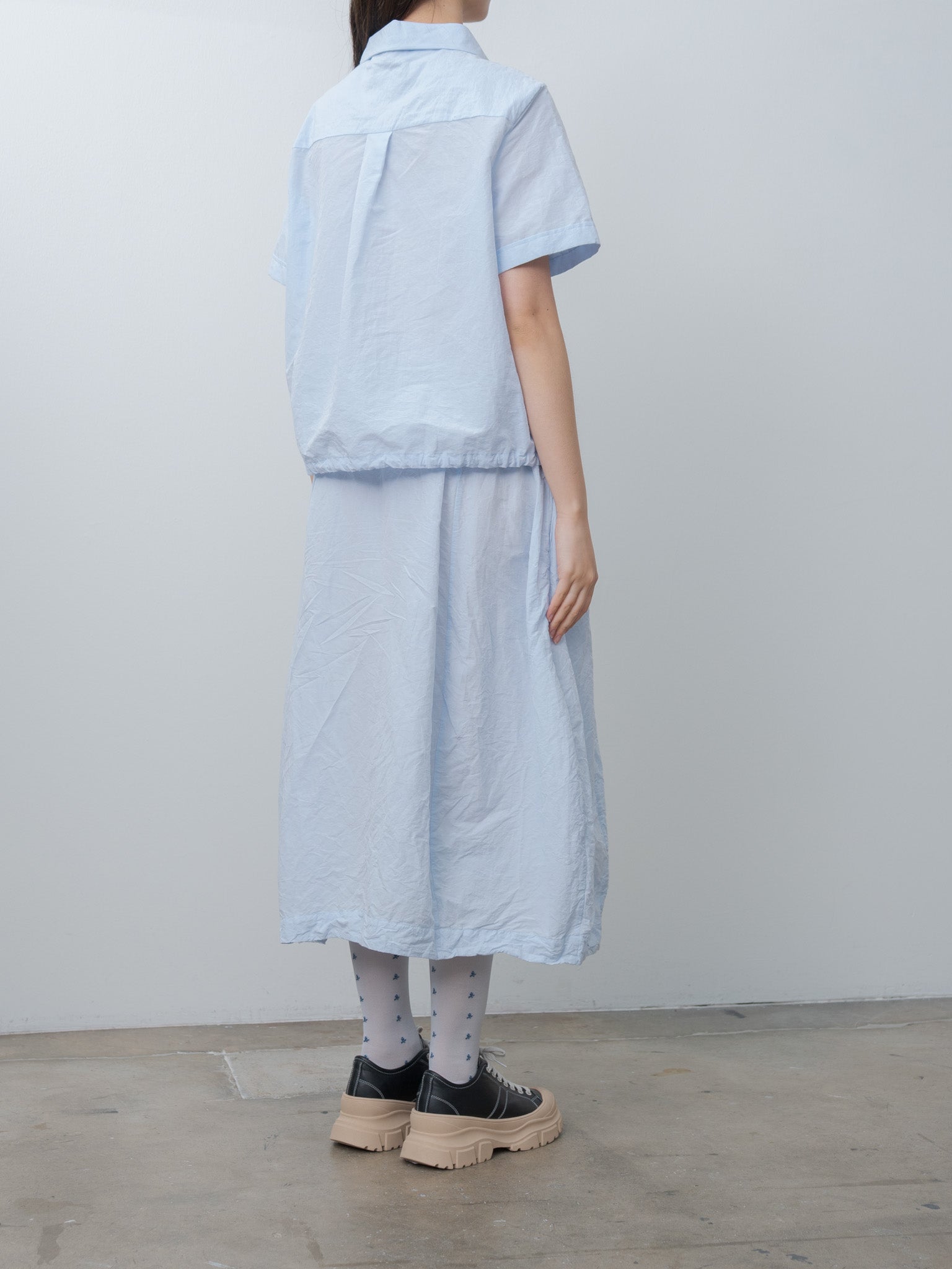Namu Shop - Bergfabel Alma Shirt - Azur