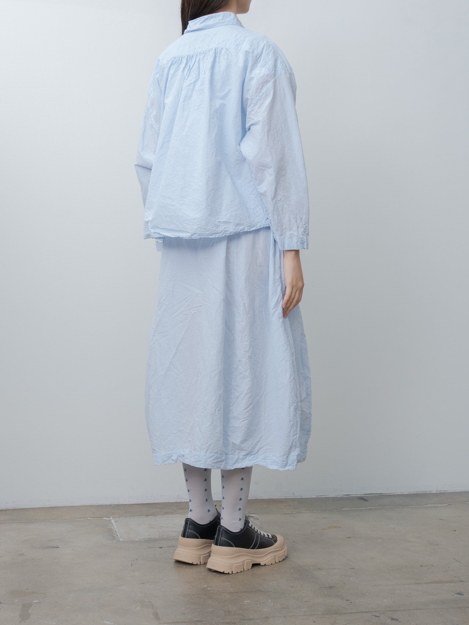 Namu Shop - Bergfabel Short Overshirt - Azur