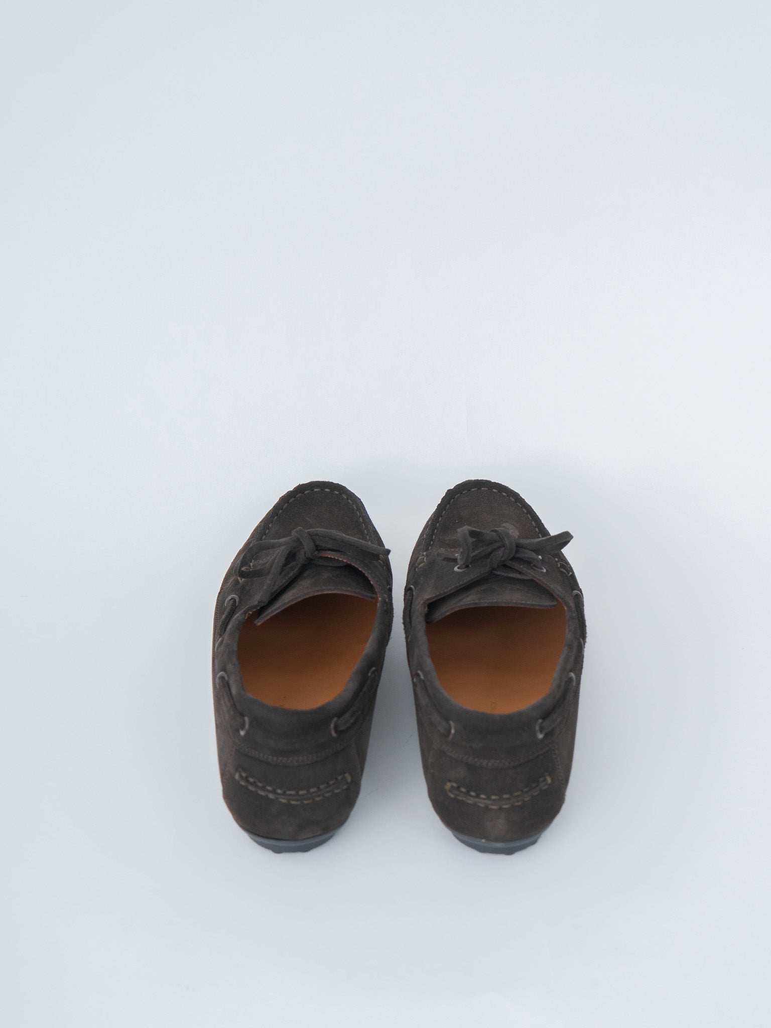 Namu Shop - Reproduction of Found 730TS Italian Navy Military Deck Shoes - Dark Brown Suede