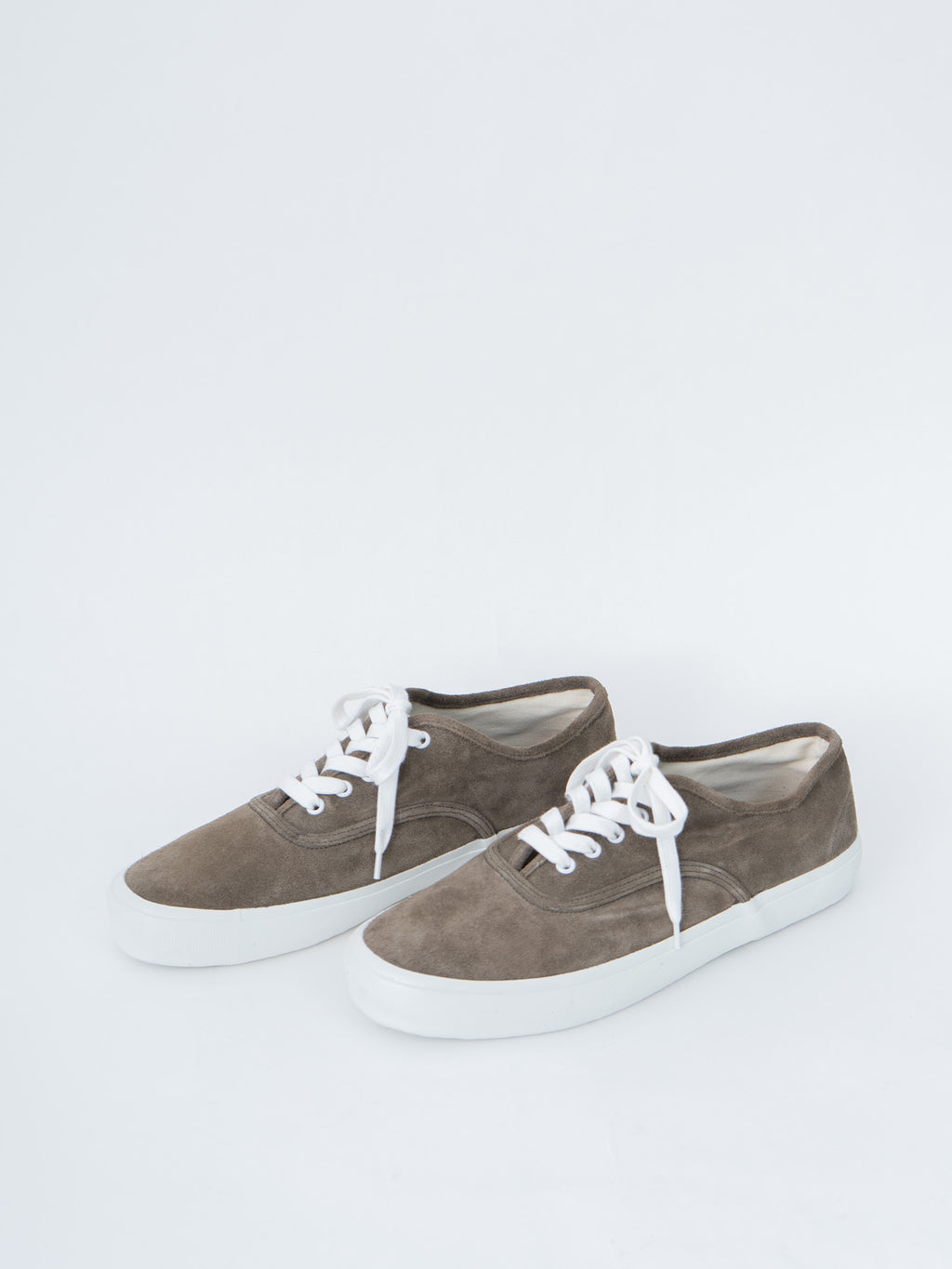 Namu Shop - Reproduction of Found 5851S US Navy Military Trainer - Dark Beige Suede/White