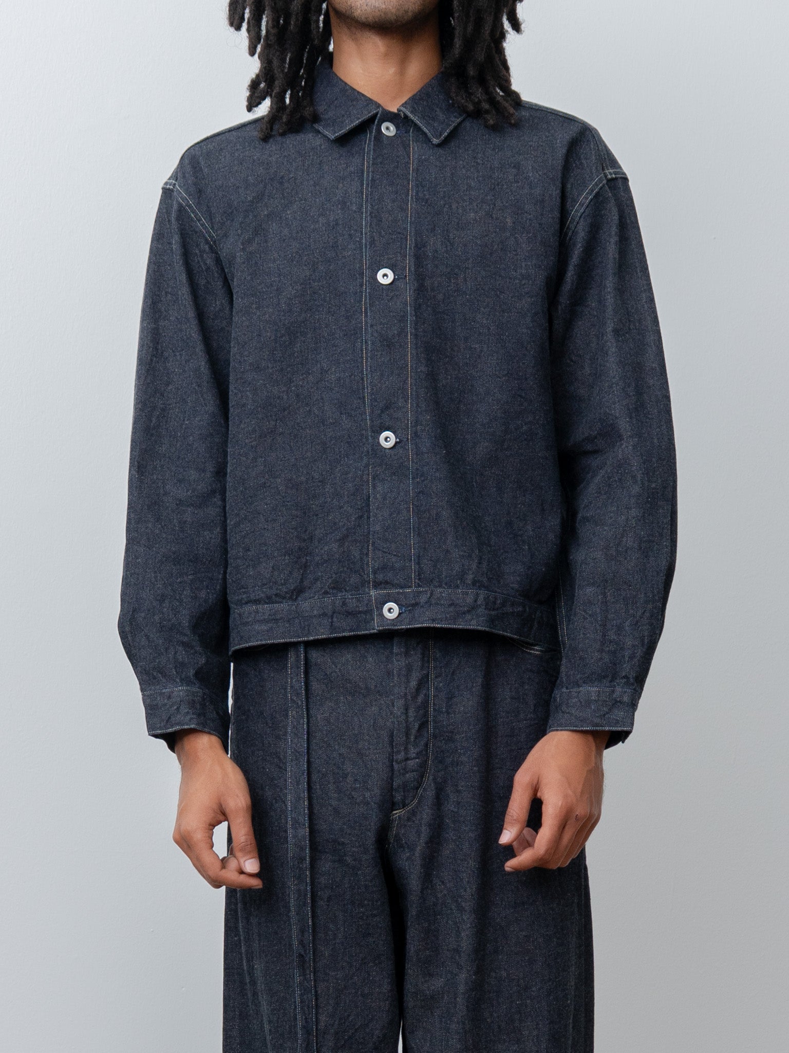 Namu Shop - Blurhms 12.9oz Denim Proto Jacket - Indigo