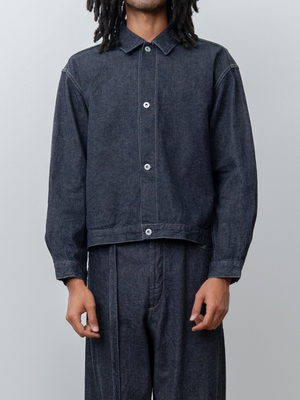 Namu Shop - Blurhms 12.9oz Denim Proto Jacket - Indigo