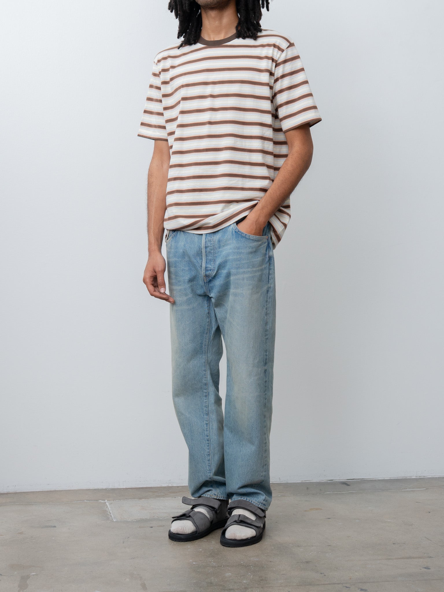 Namu Shop - Herill HL Regular Denim - Light Vintage Worn
