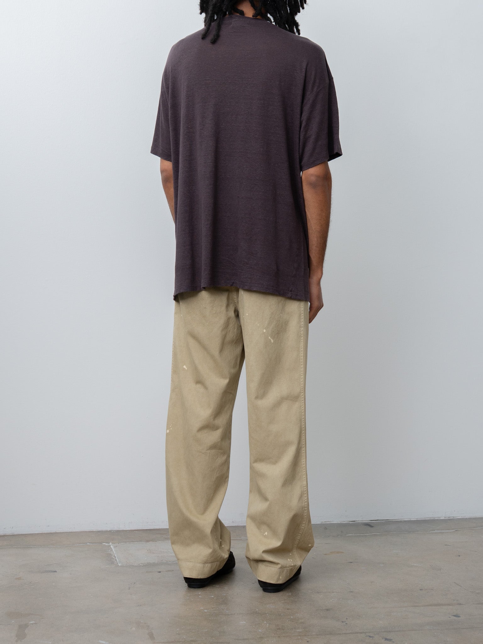 Namu Shop - Herill Linen T-Shirt - Brown
