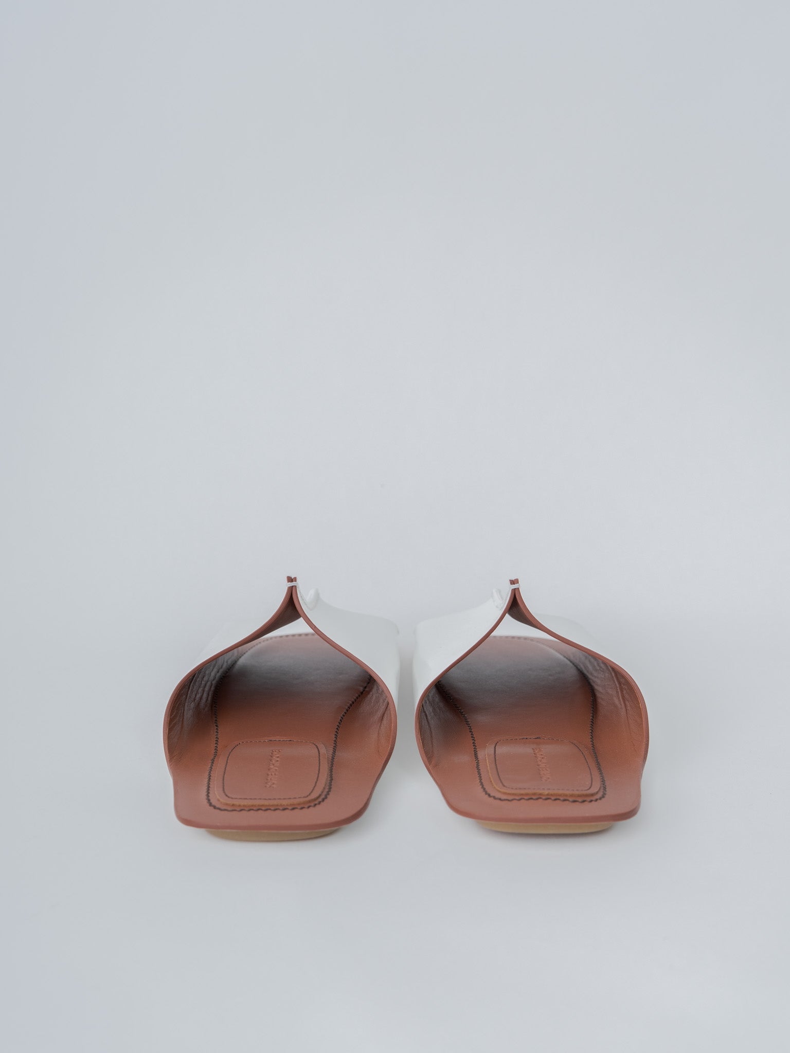 Namu Shop - Sofie D'Hoore Fuji Sandals - White/Tan Outsole