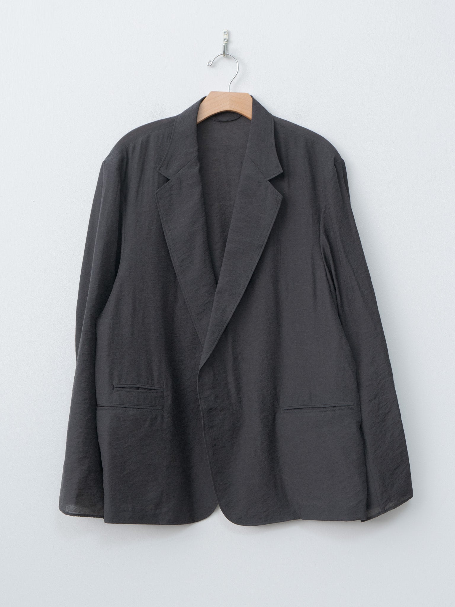 Namu Shop - Blurhms Ny-Vi-Li Cardigan Jacket - Charcoal Brown