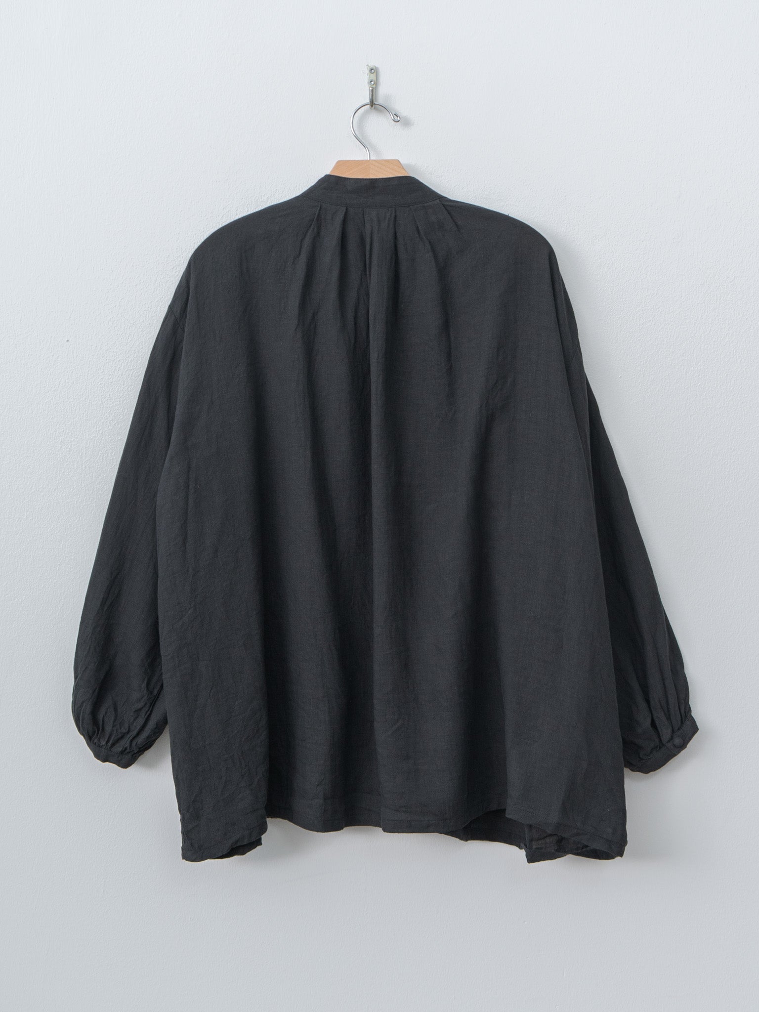 Namu Shop - Ichi Antiquites French Linen Shirt - Black