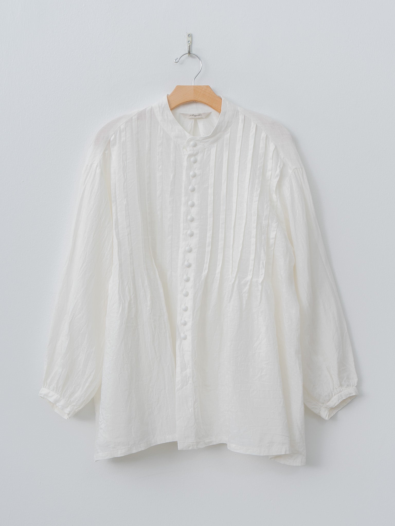 Namu Shop - Ichi Antiquites French Linen Shirt - White