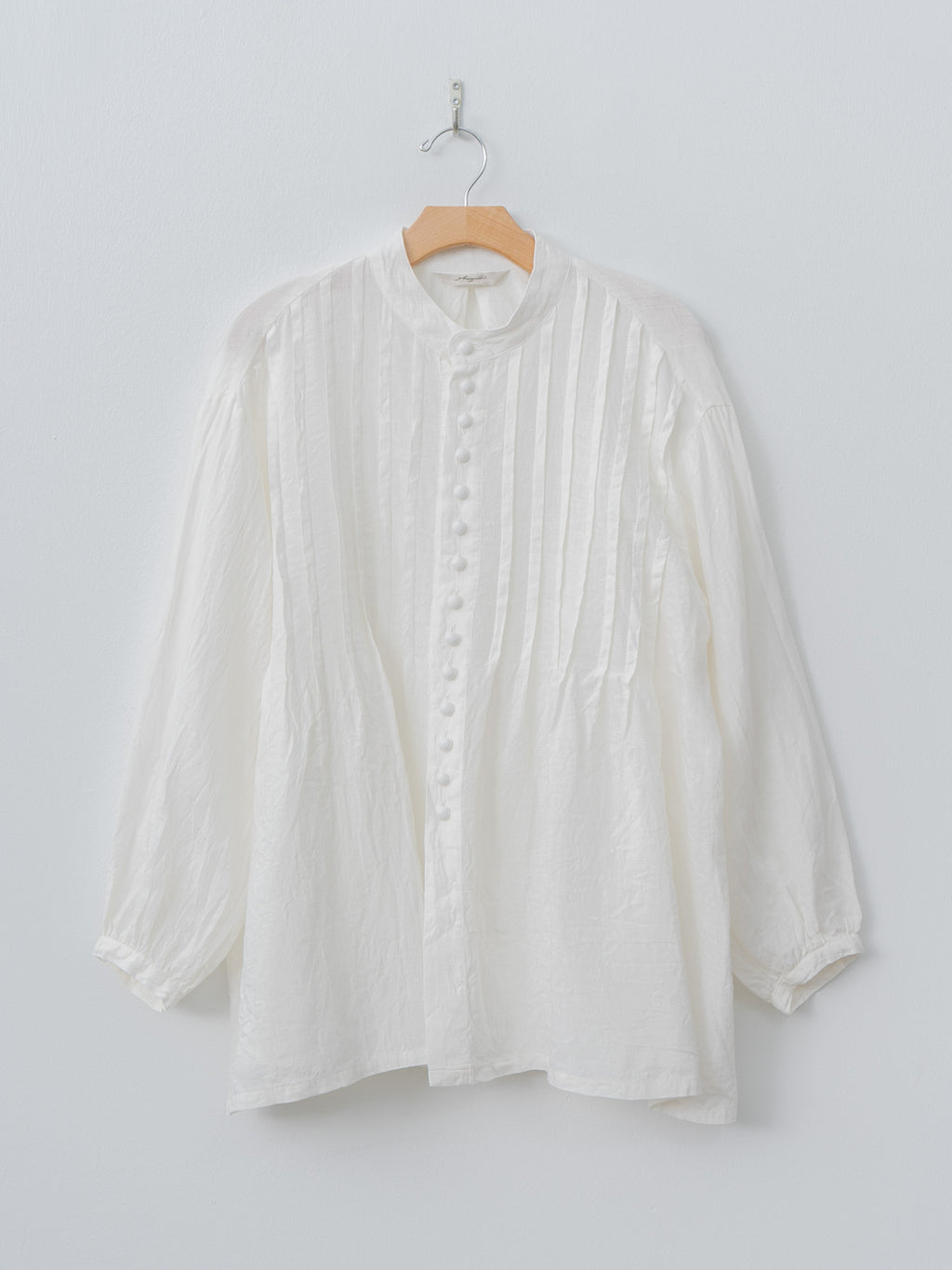 Namu Shop - Ichi Antiquites French Linen Shirt - White