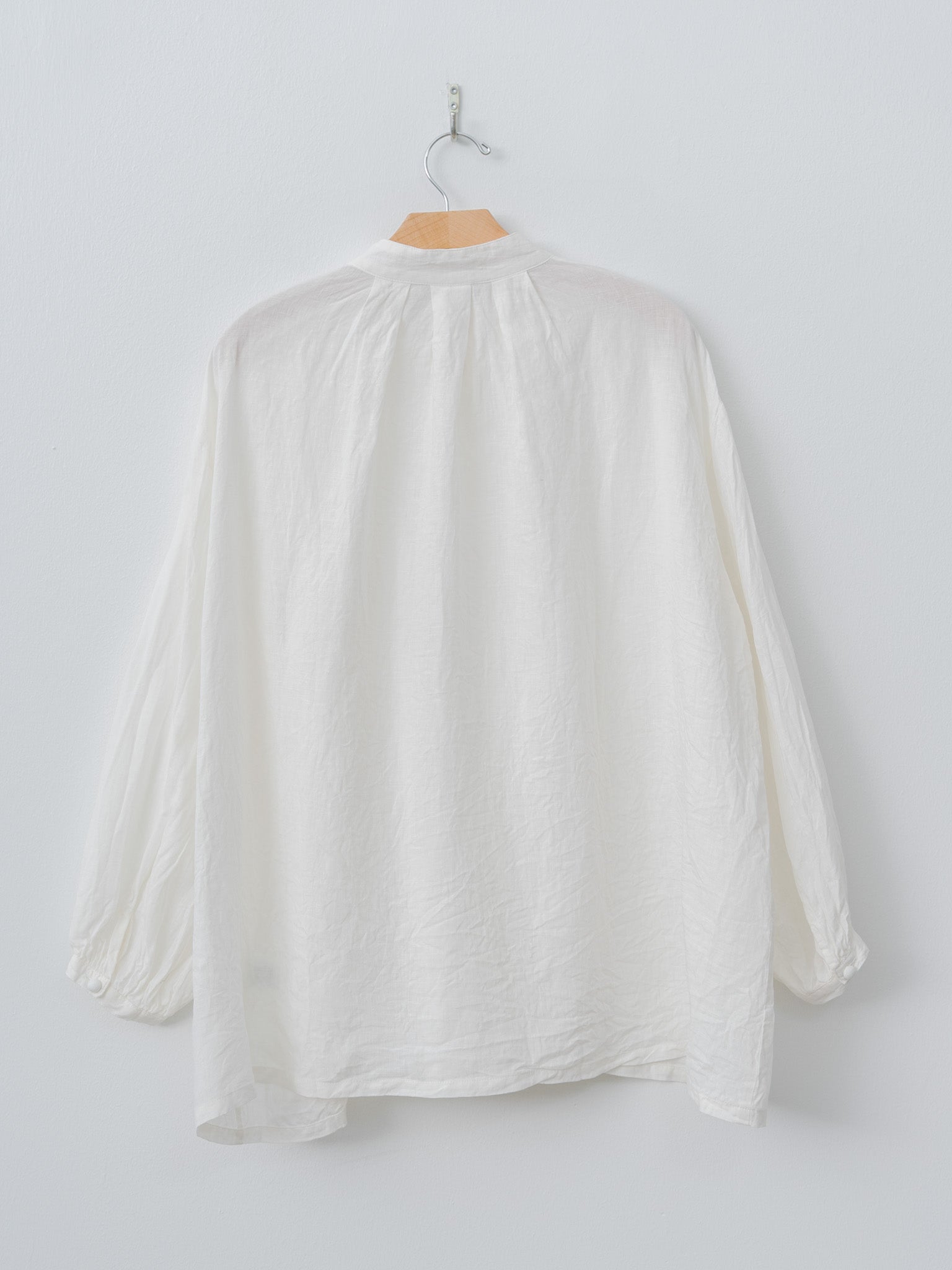 Namu Shop - Ichi Antiquites French Linen Shirt - White