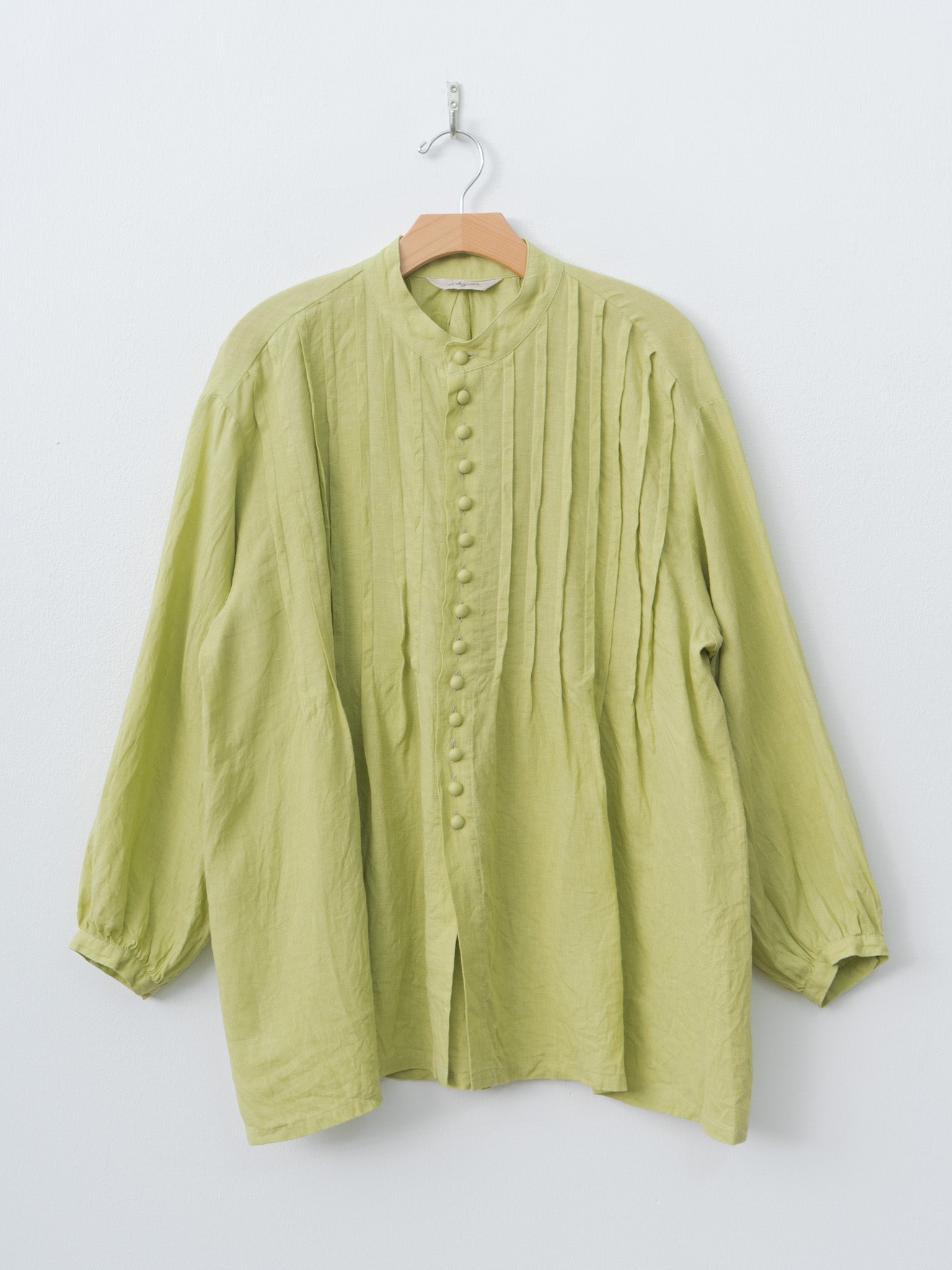 Namu Shop - Ichi Antiquites French Linen Shirt - Pistachio
