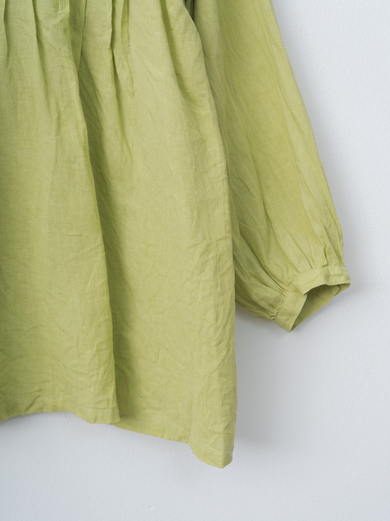 Namu Shop - Ichi Antiquites French Linen Shirt - Pistachio
