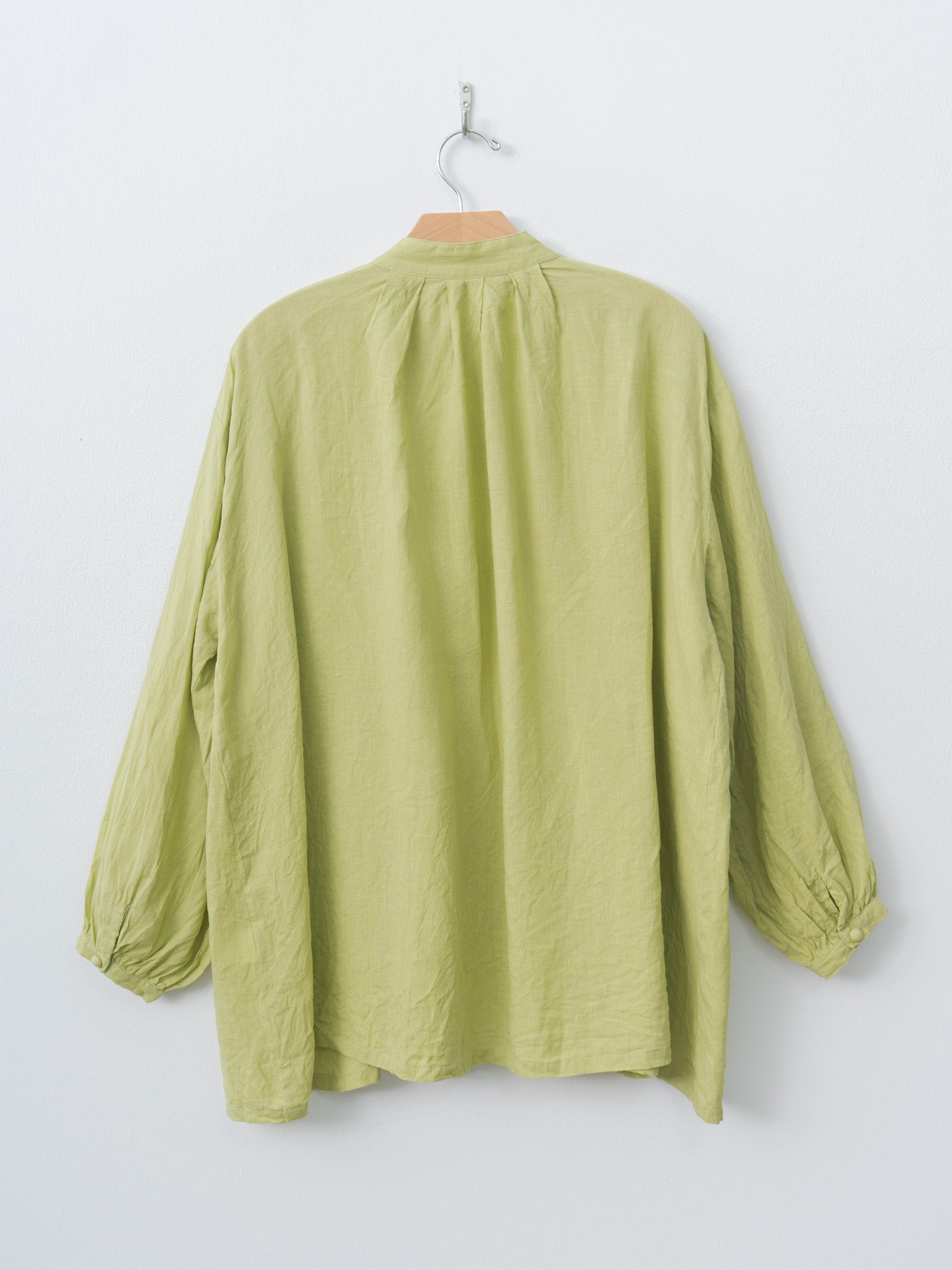 Namu Shop - Ichi Antiquites French Linen Shirt - Pistachio