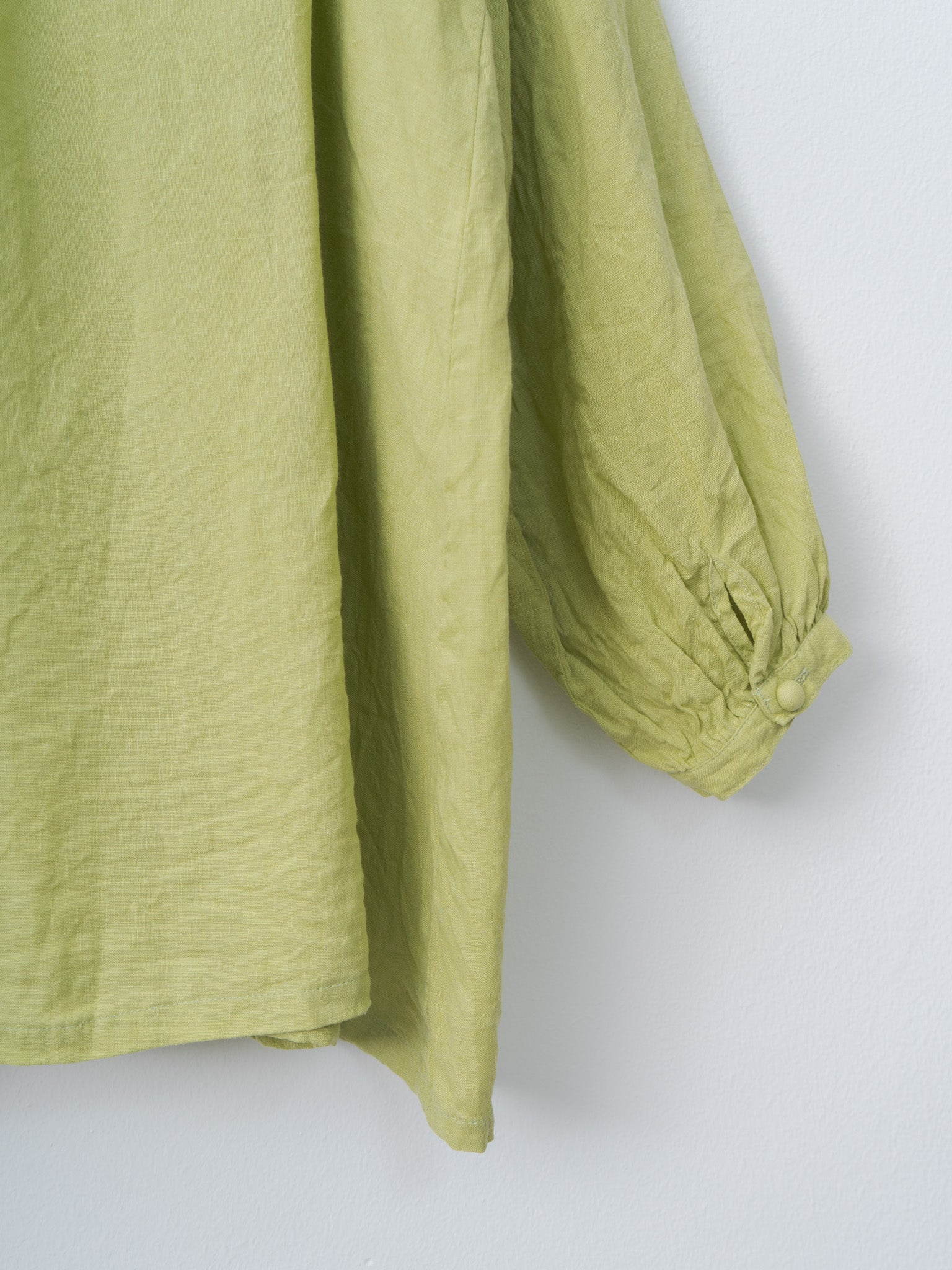 Namu Shop - Ichi Antiquites French Linen Shirt - Pistachio