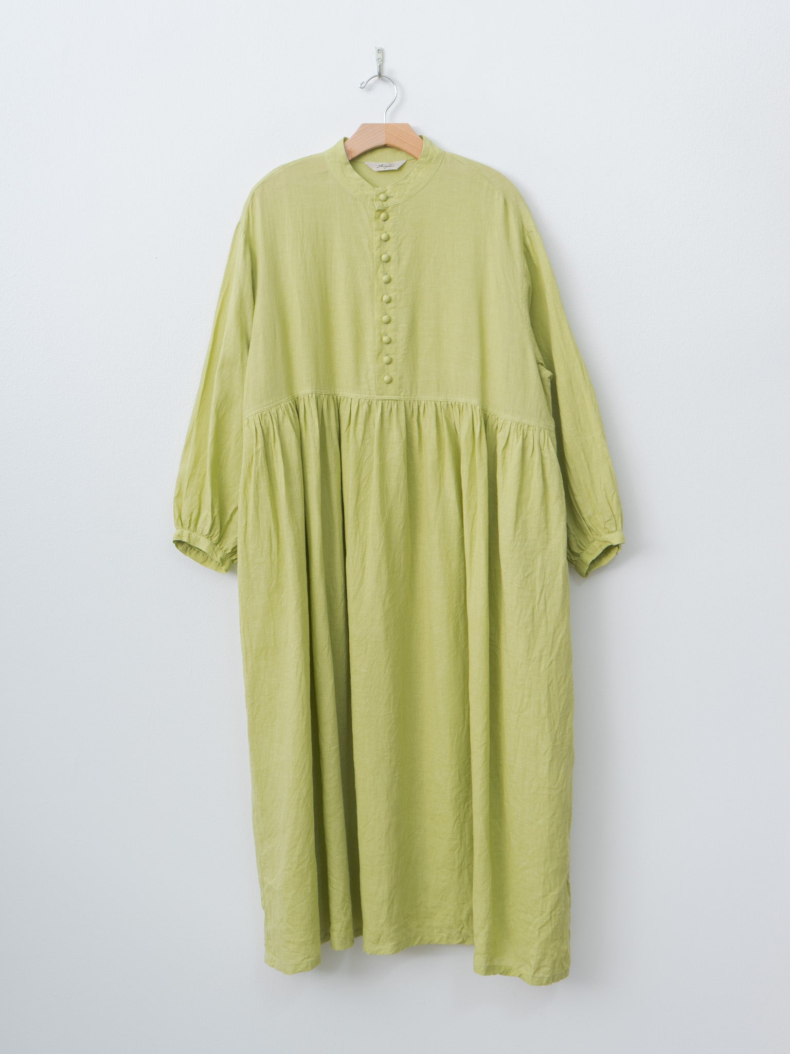 Namu Shop - Ichi Antiquites French Linen Dress - Pistachio