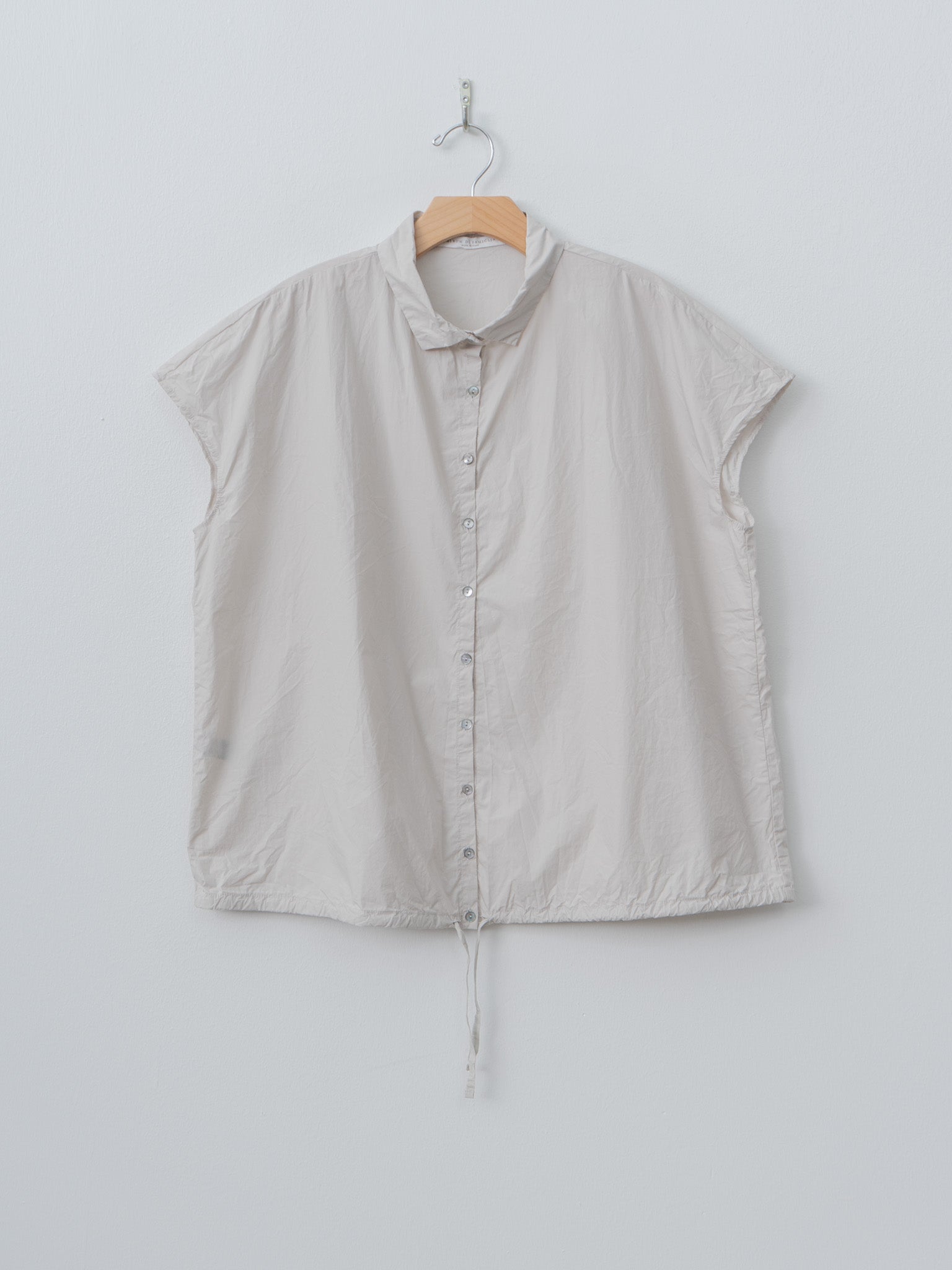 Namu Shop - Album di Famiglia Short Sleeveless Shirt TC - Pebble