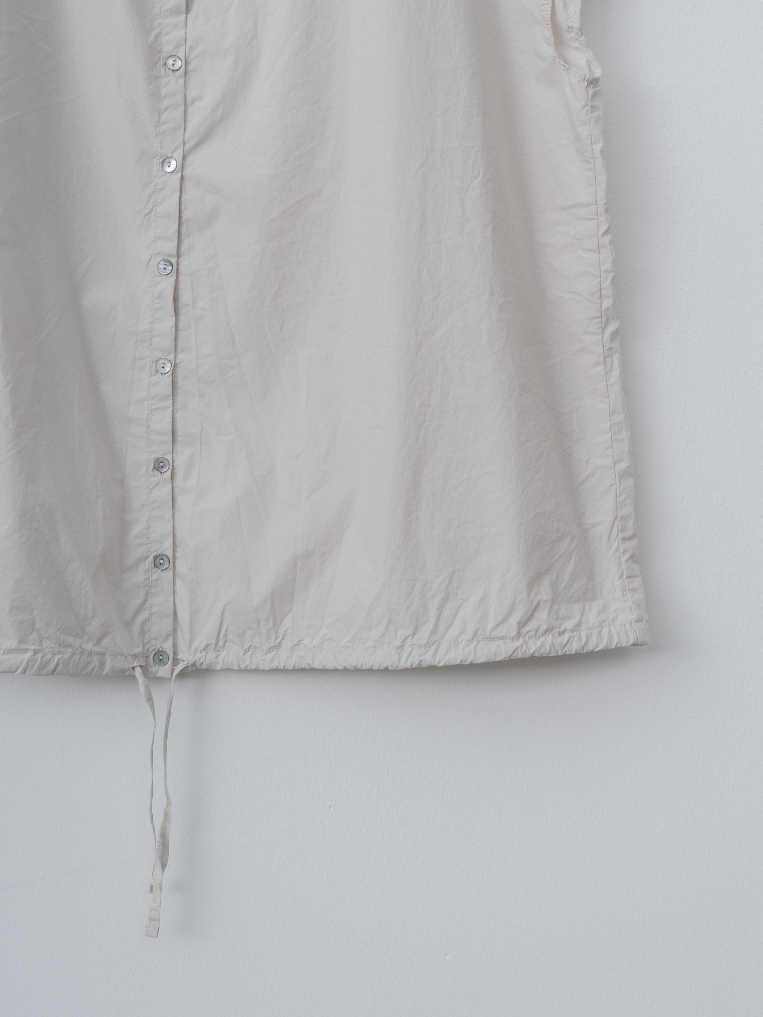 Namu Shop - Album di Famiglia Short Sleeveless Shirt TC - Pebble