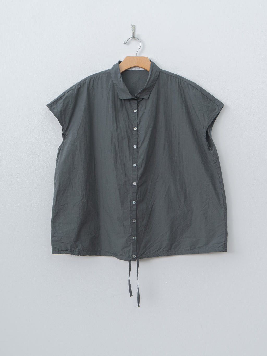 Namu Shop - Album di Famiglia Short Sleeveless Shirt TC - Thyme
