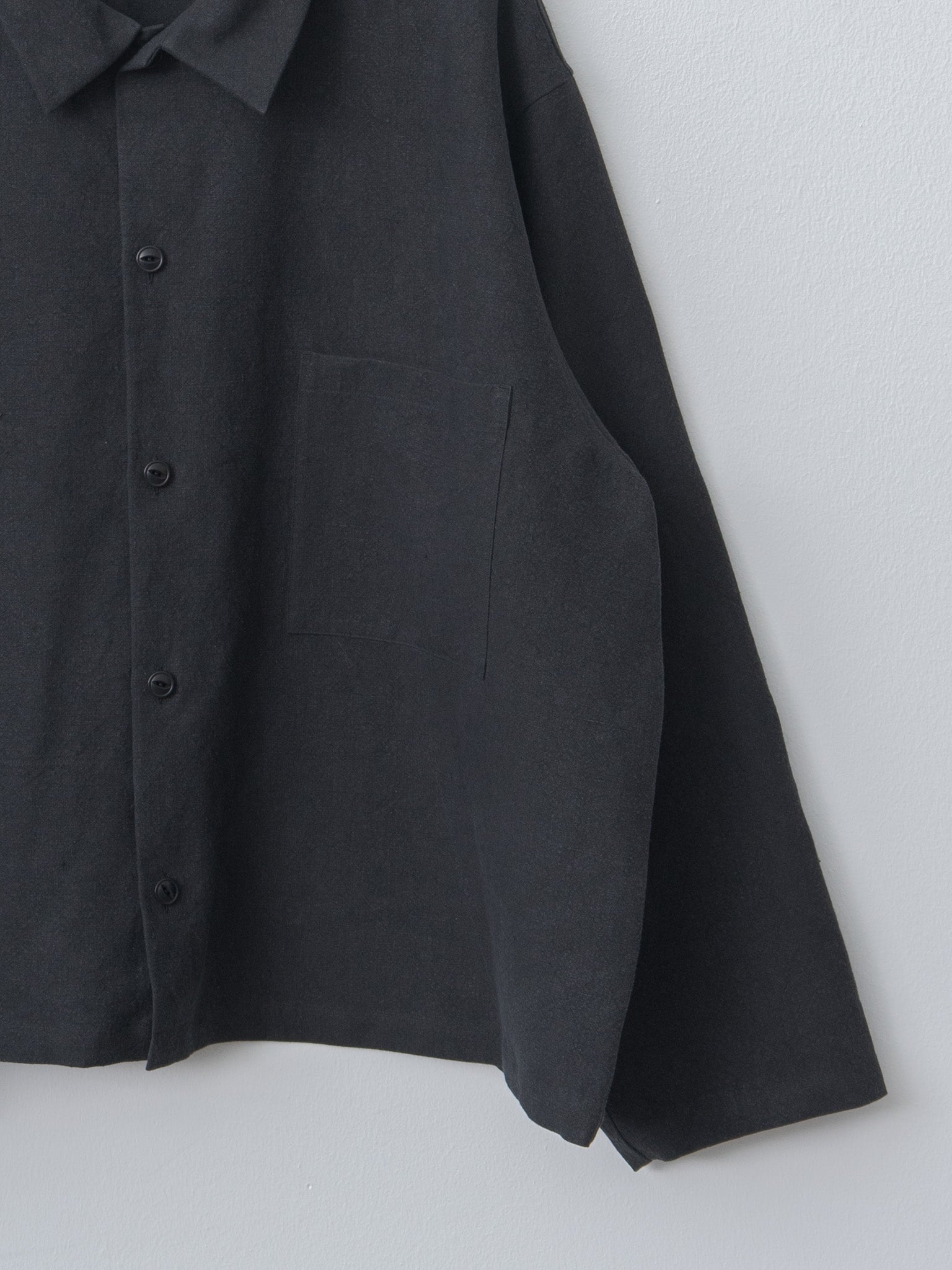 Namu Shop - Yoko Sakamoto Work Blouse - Black