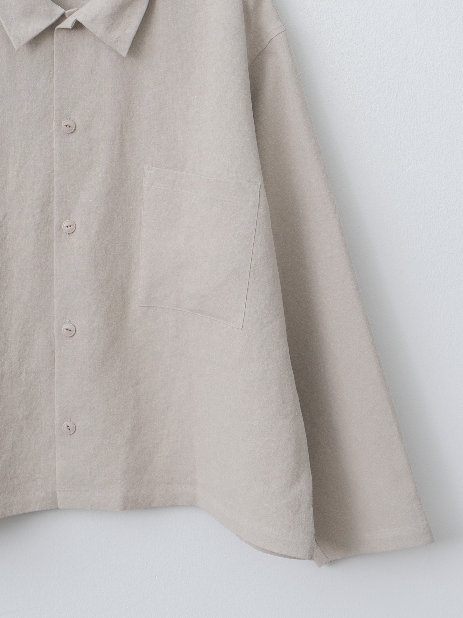 Namu Shop - Yoko Sakamoto Work Blouse - Beige (L)