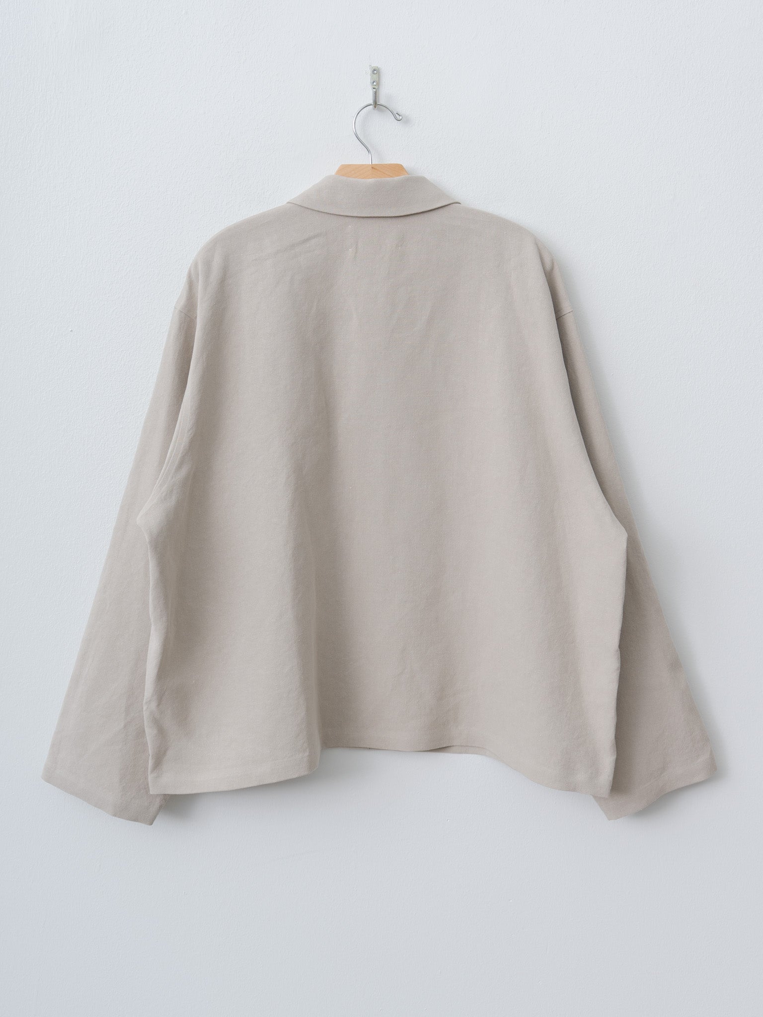 Namu Shop - Yoko Sakamoto Work Blouse - Beige (L)