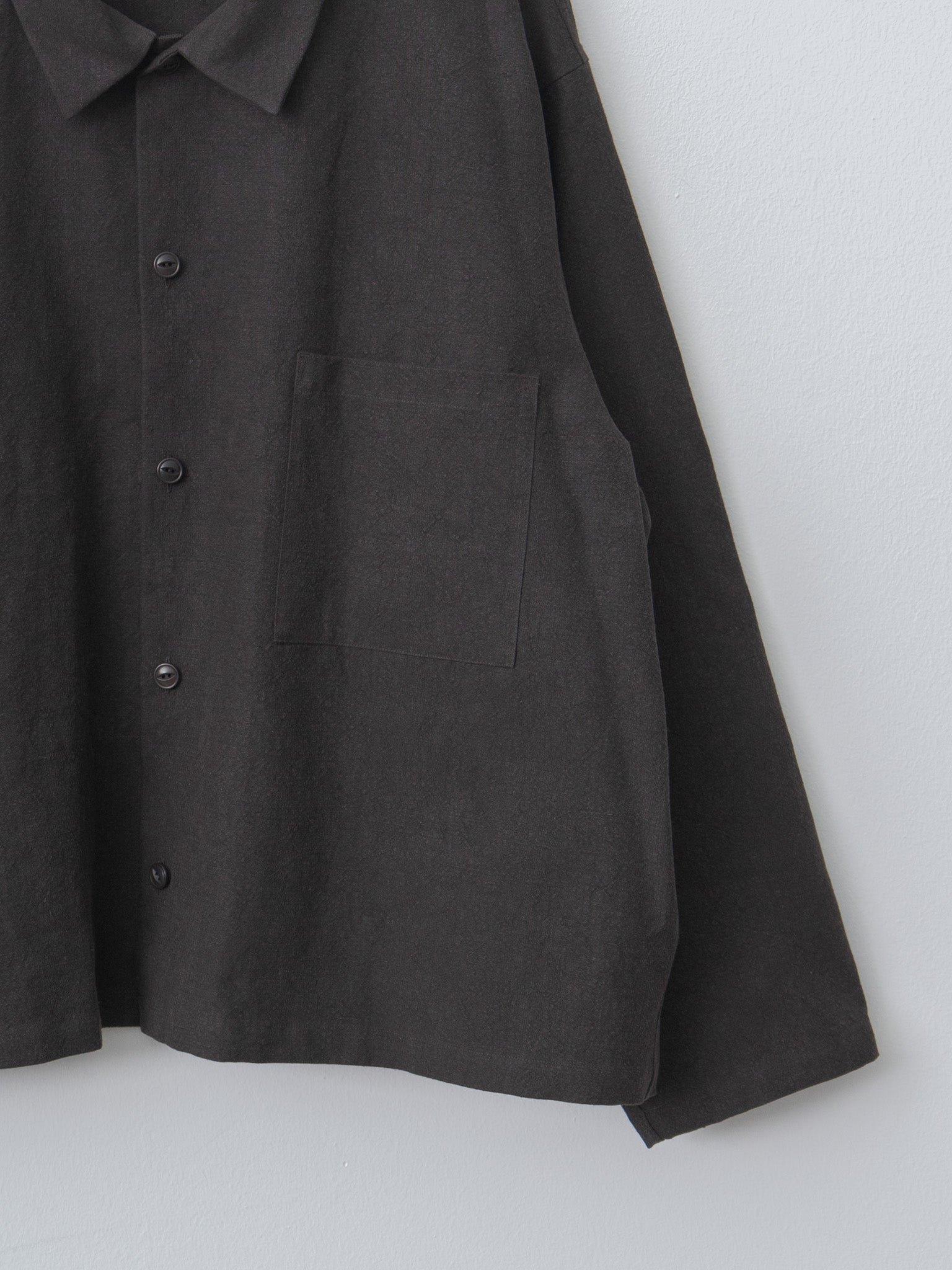 Namu Shop - Yoko Sakamoto Work Blouse - Brown (L)
