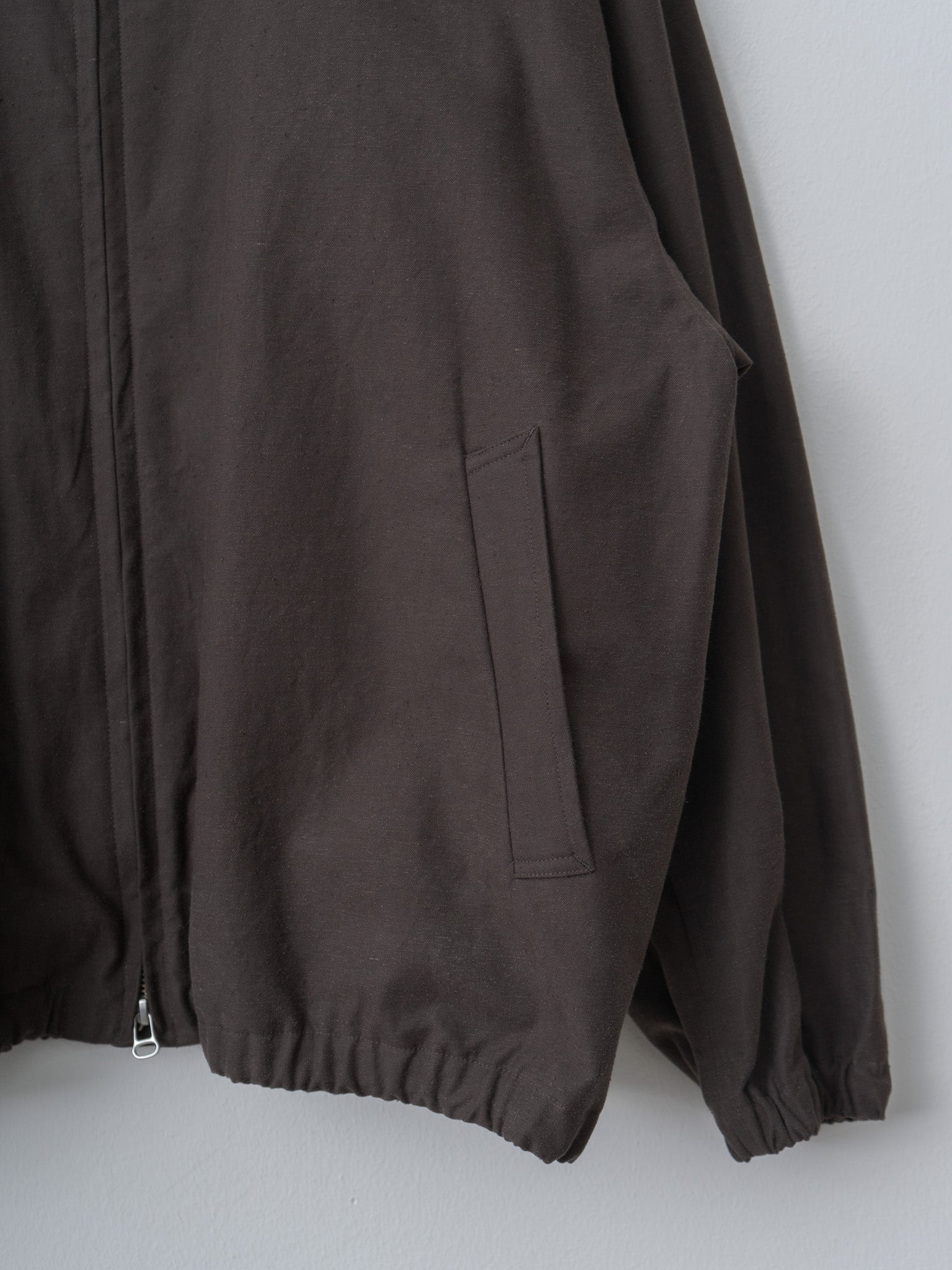 Namu Shop - Yoko Sakamoto Zip Blouson - Brown (L)