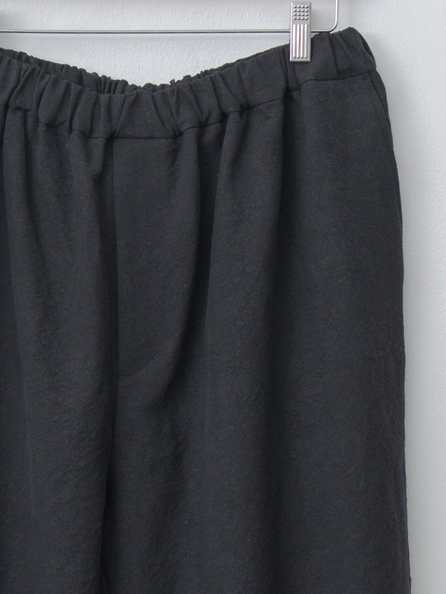Namu Shop - Yoko Sakamoto Wide Easy Pants - Black (L)