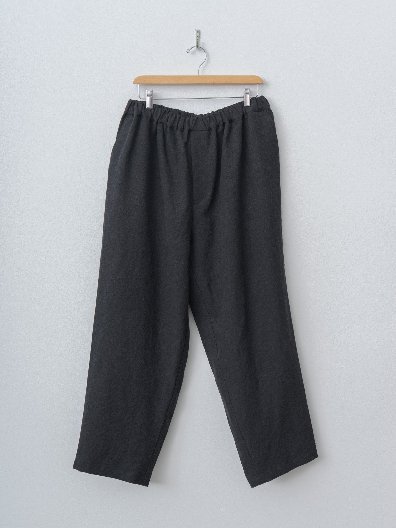 Namu Shop - Yoko Sakamoto Wide Easy Pants - Black (L)