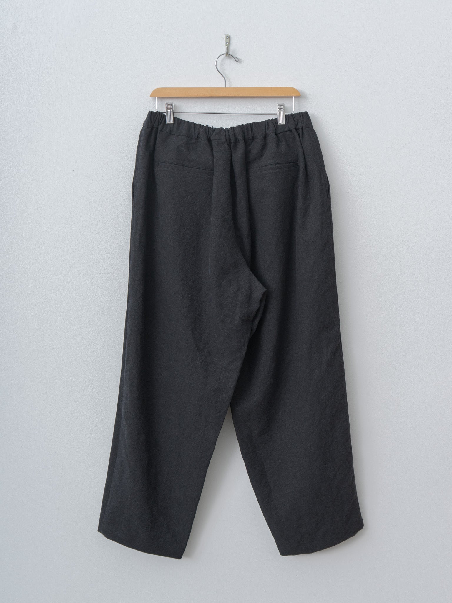 Namu Shop - Yoko Sakamoto Wide Easy Pants - Black (L)