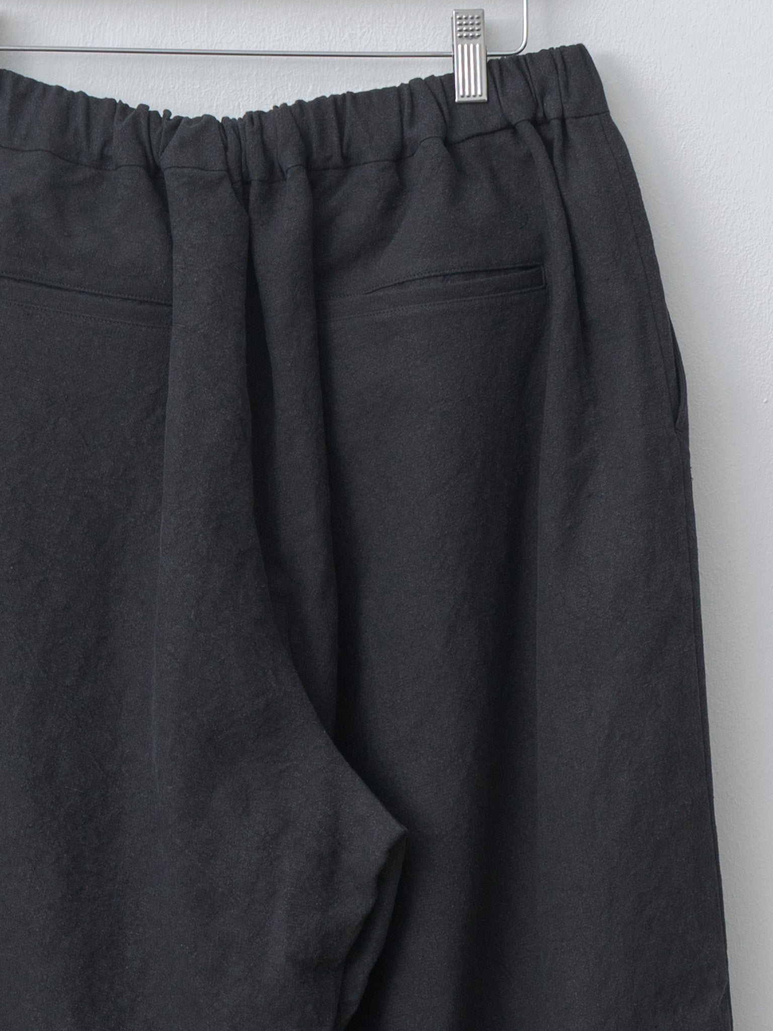 Namu Shop - Yoko Sakamoto Wide Easy Pants - Black (L)