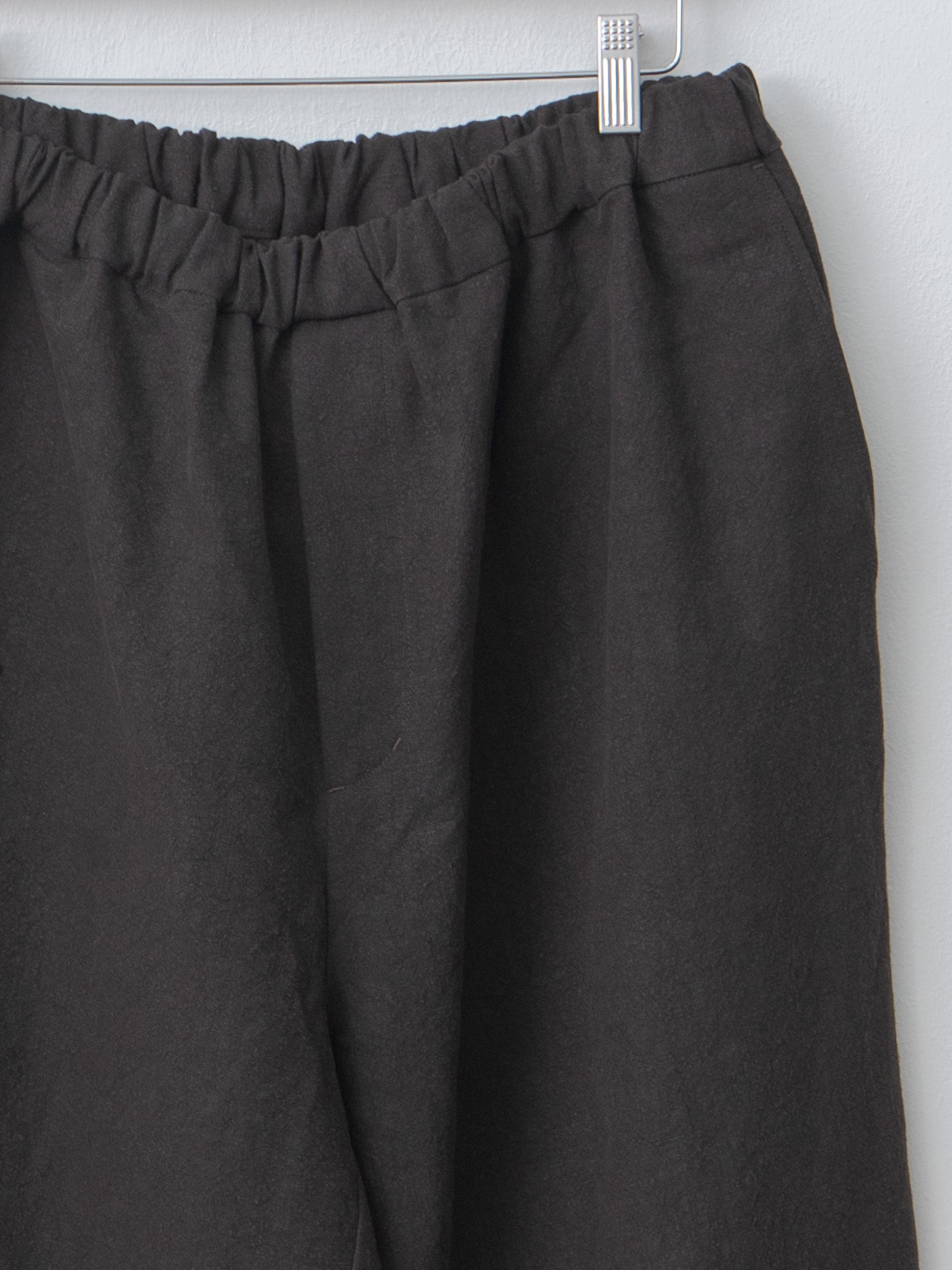 Namu Shop - Yoko Sakamoto Wide Easy Pants - Brown (L)