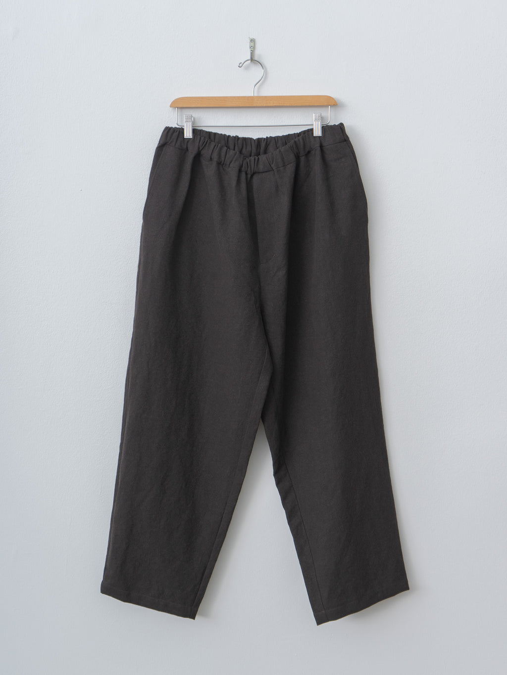 Namu Shop - Yoko Sakamoto Wide Easy Pants - Brown (L)