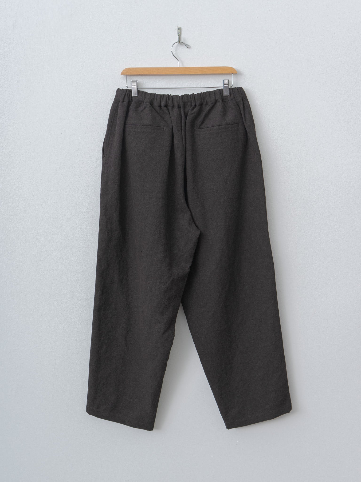 Namu Shop - Yoko Sakamoto Wide Easy Pants - Brown (L)
